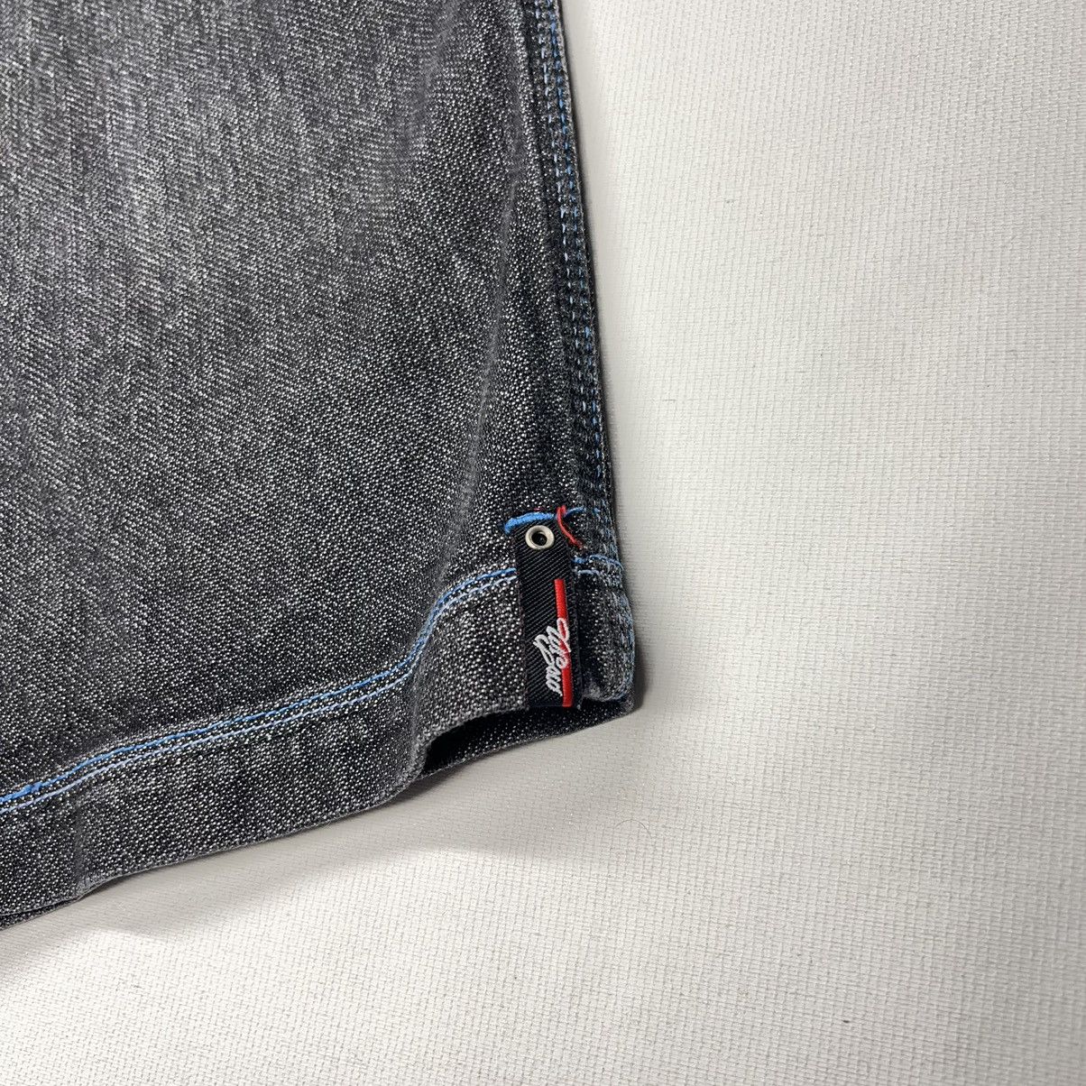 Ecco × Vintage VTG Willie Esco Jeans Grey Denim Duns Faded Baggy Y2K Size US 32 / EU 48 - 4 Thumbnail