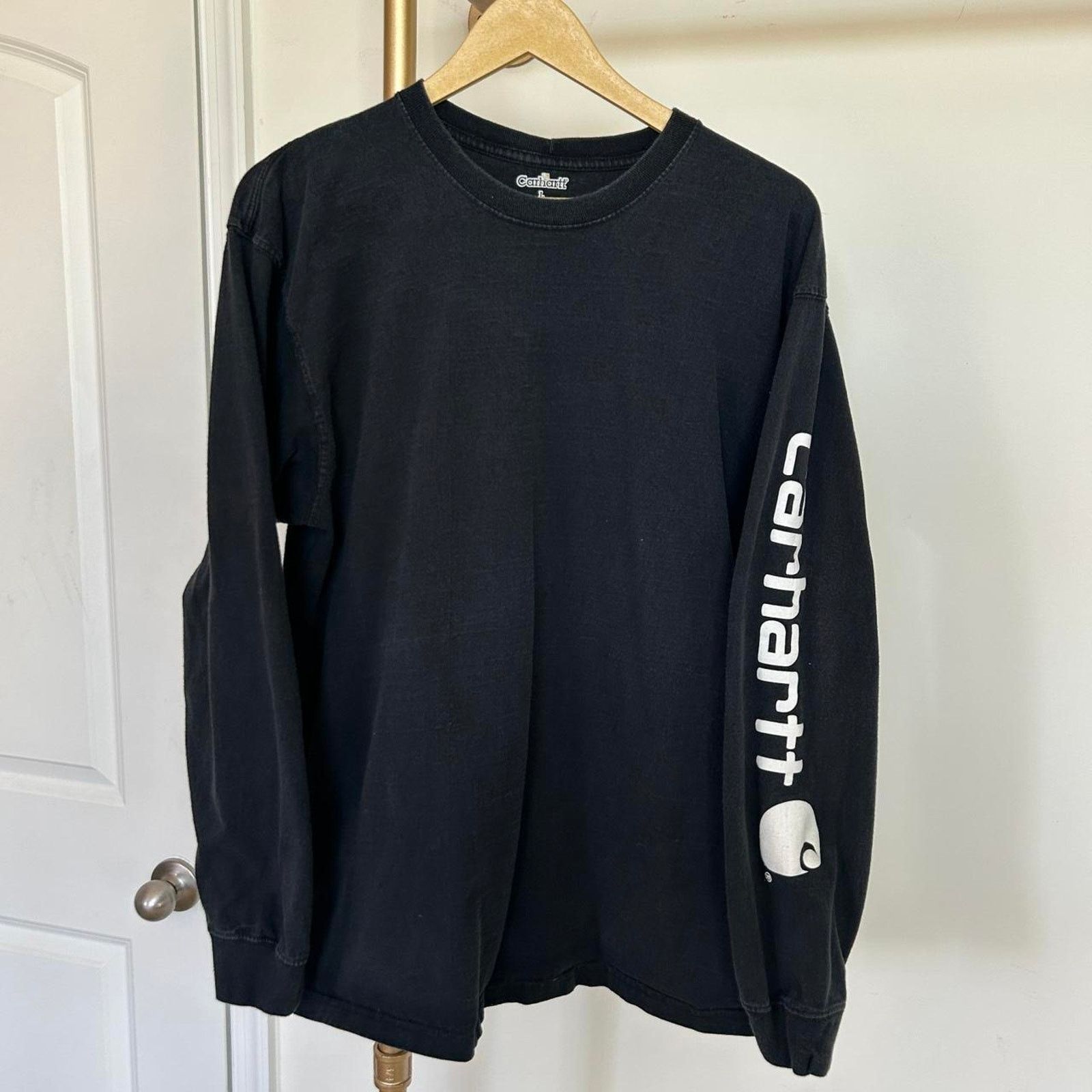 Carhartt Carhartt Long Sleeve Black White Size US L / EU 52-54 / 3 - 1 Thumbnail