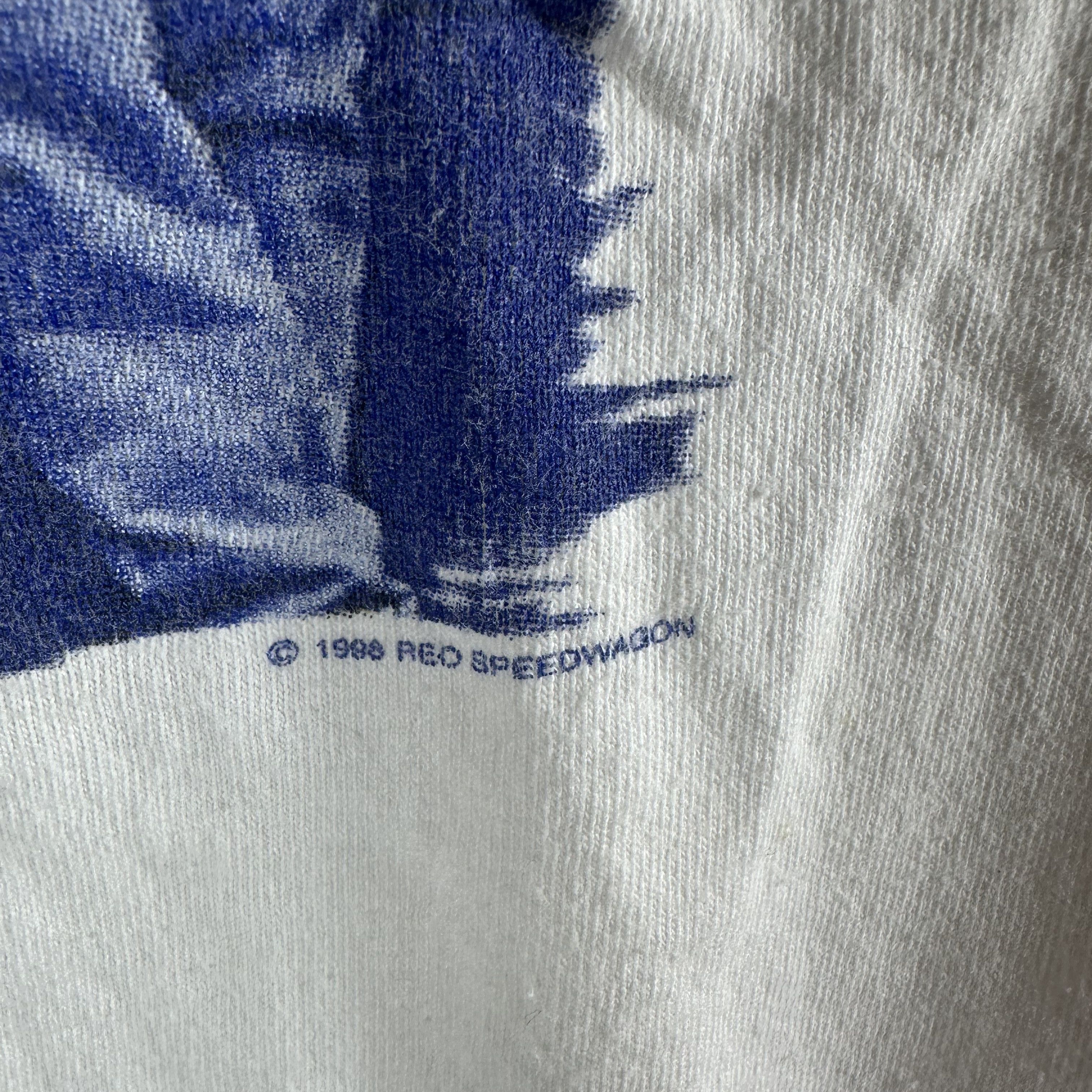 Vintage ​​1998 REO Speedwagon North American Tour Concert T-shirt Size US XXL / EU 58 / 5 - 6 Thumbnail