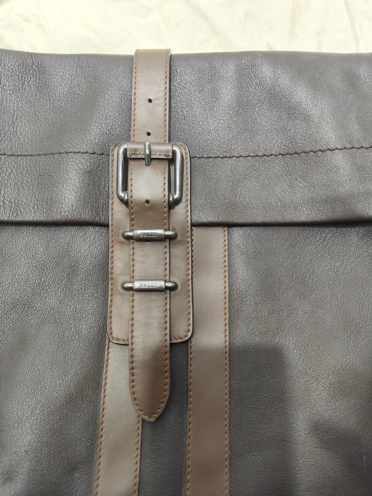 Bally Bally Men's Calfskin Shoulder Bag K29 Size ONE SIZE - 4 Thumbnail