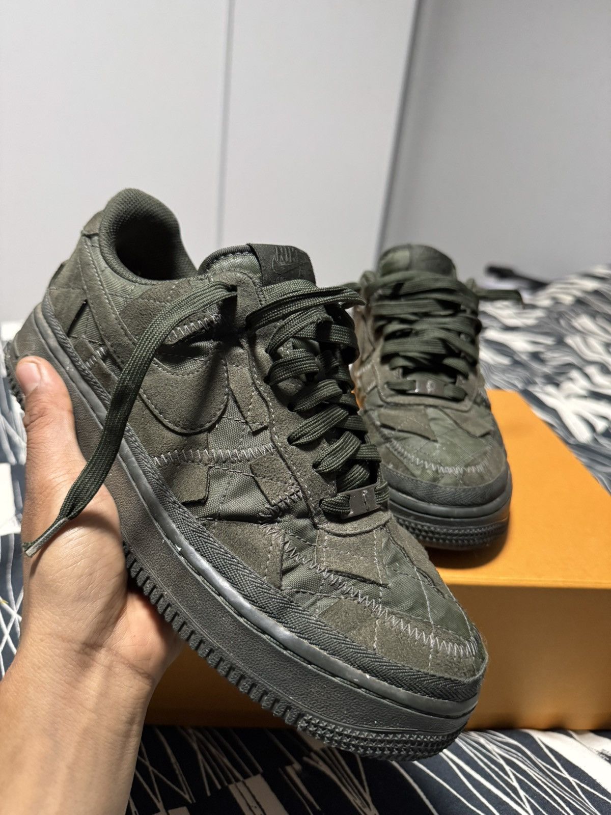 Billie Eilish × Nike Billie Eilish x Nike Air Force 1 Low ‘Sequoia’ Size US 8 / EU 41 - 2 Thumbnail
