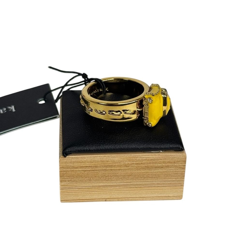 Kate Spade Kate Spade Hit The City Taxi Ring Size 8 Size ONE SIZE - 8 Thumbnail