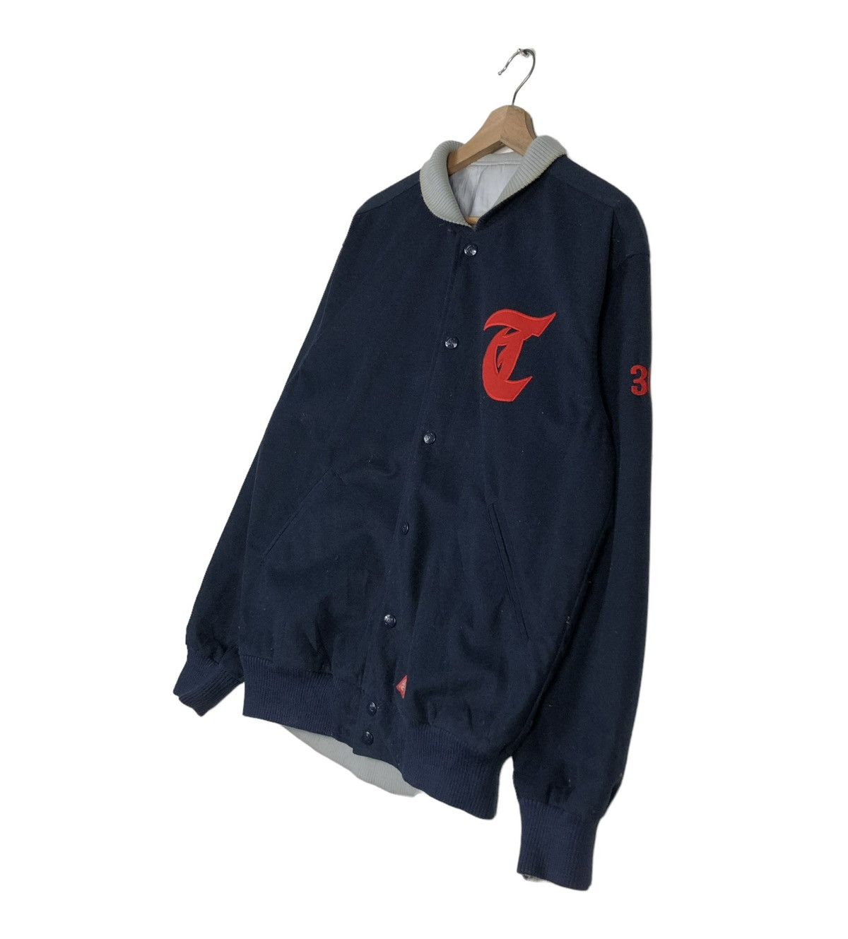Japanese Brand 🔥VINTAGE BOMBER JACKET RAWLINGS JAPAN BIG LOGO Size US L / EU 52-54 / 3 - 2 Thumbnail