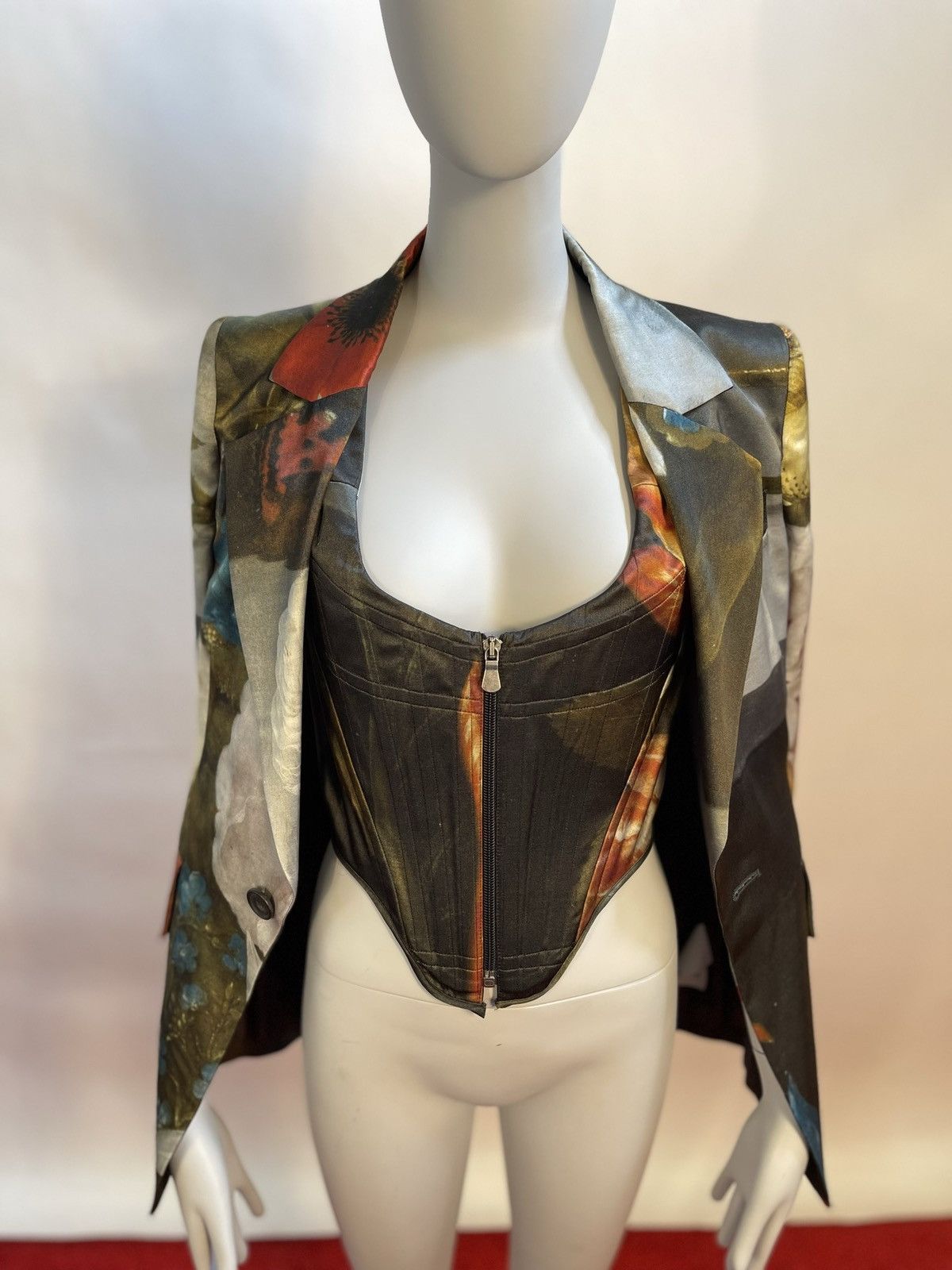 Vivienne Westwood Vivienne Westwood CAGE CORSET BOSSCHAERT PRINT IT 42 NWT Size M / US 6-8 / IT 42-44 - 5 Thumbnail