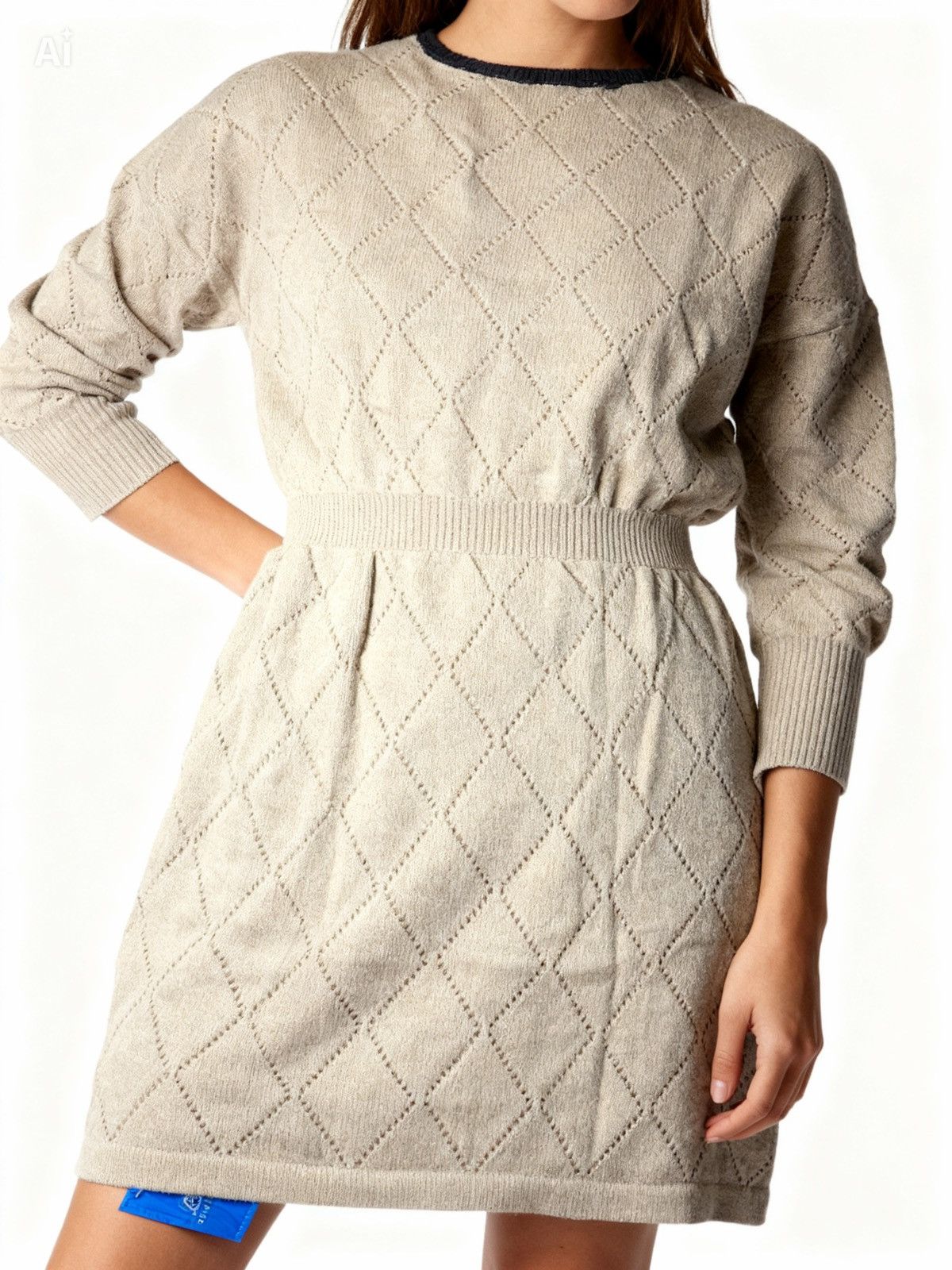 J.Crew Women sweater pointer knit sleeve pullover scalloped Size XL / US 12-14 / IT 48-50 - 4 Thumbnail