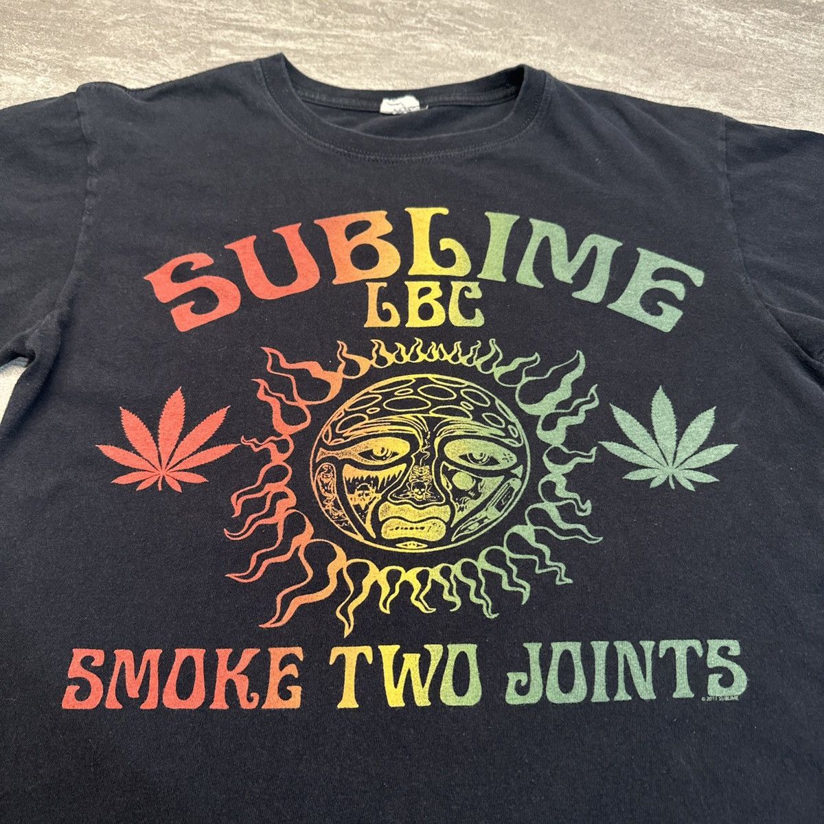 Band Tees × Sublime Sublime LBC Smoke Two Joints Band T Shirt Marijuana Weed Size US M / EU 48-50 / 2 - 2 Thumbnail