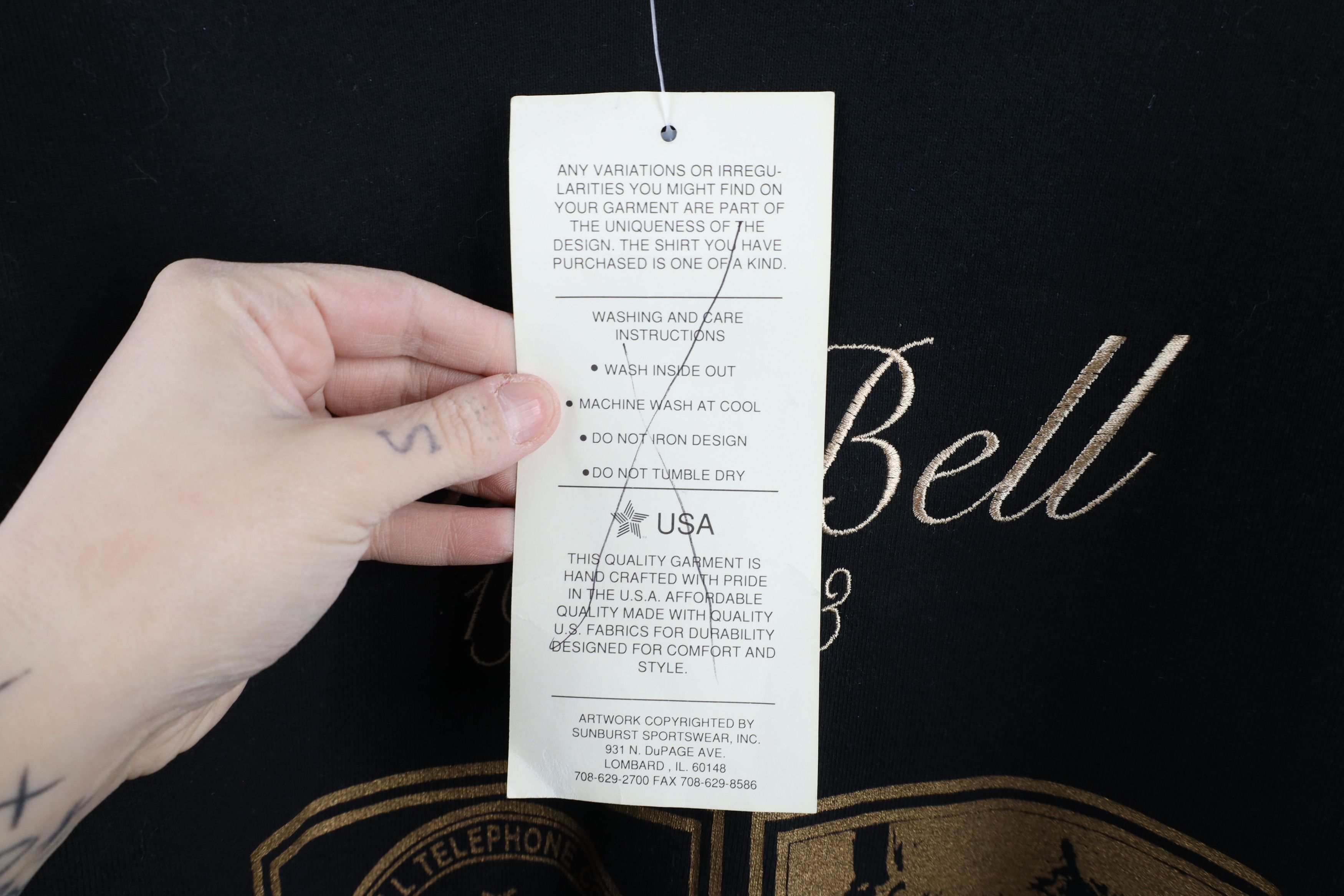 Vintage Deadstock Vintage 90s Ohio Bell Company Sweatshirt USA Size US XXL / EU 58 / 5 - 9 Thumbnail