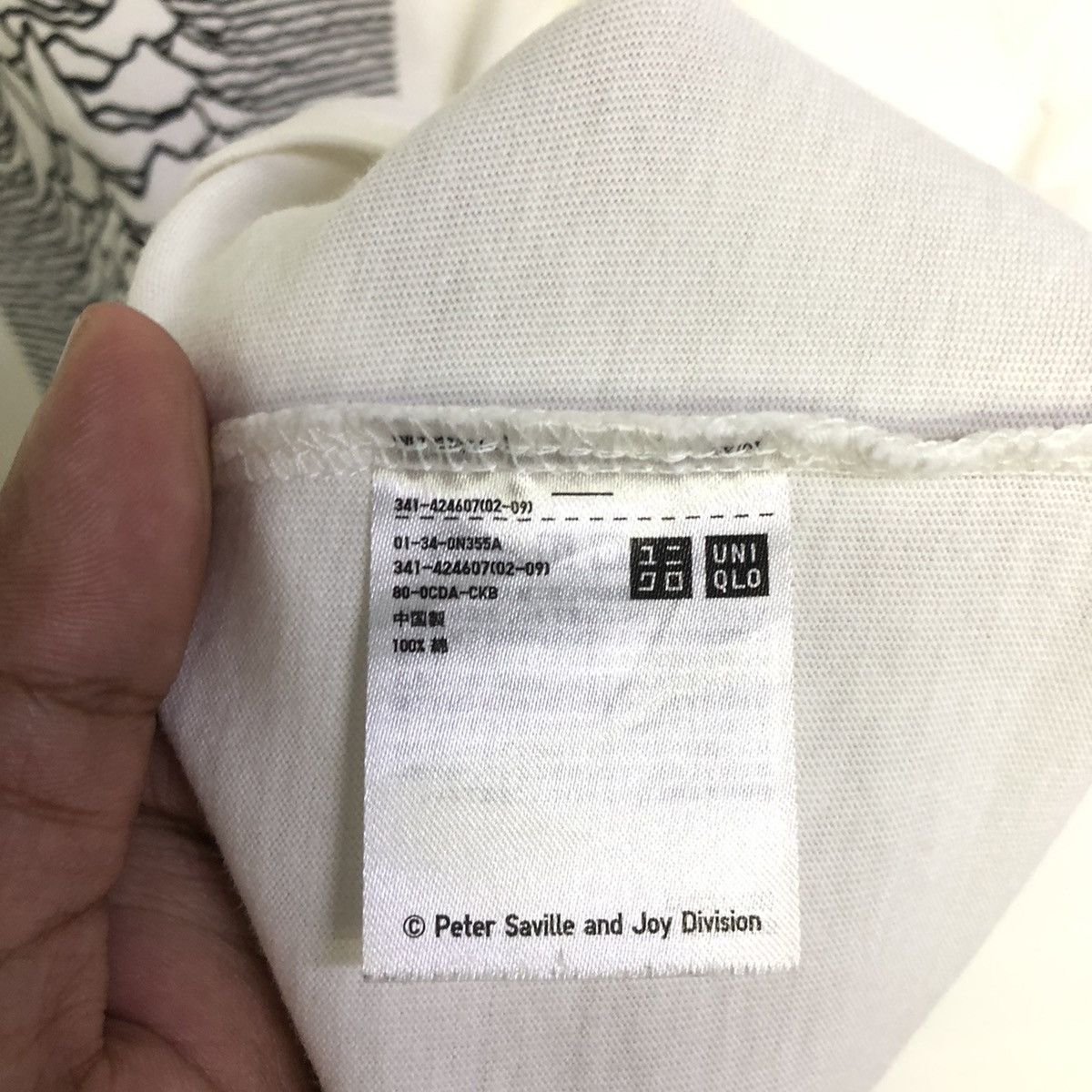 Joy Division Joy Division X Uniqlo Peter Saville Art Rework Custom Tee Size US L / EU 52-54 / 3 - 11 Thumbnail