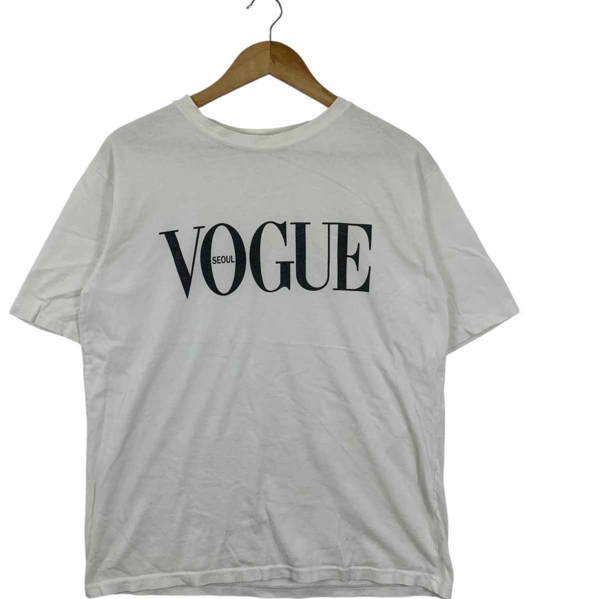 Vogue VOGUE MAGAZINE SEOUL Collection Stock Logo Tee Shirt Top Size M / US 6-8 / IT 42-44 - 4 Thumbnail