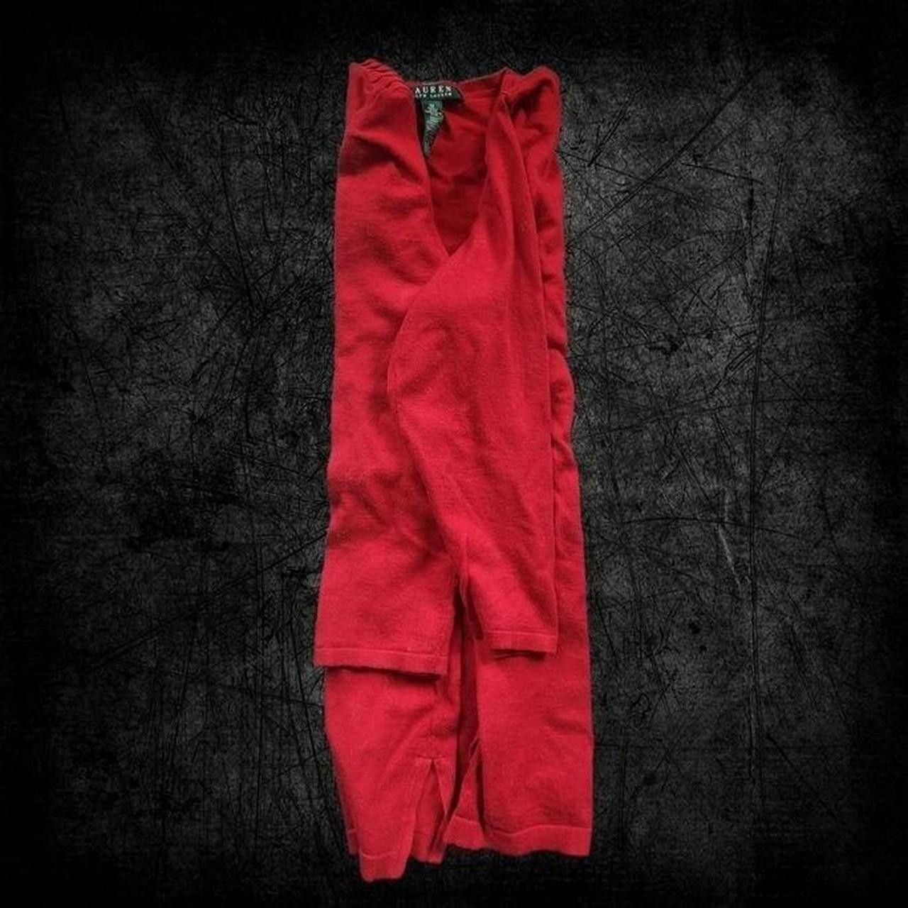 Ralph Lauren Ralph Lauren Women's Red Jumper - Size M Size M / US 6-8 / IT 42-44 - 5 Thumbnail