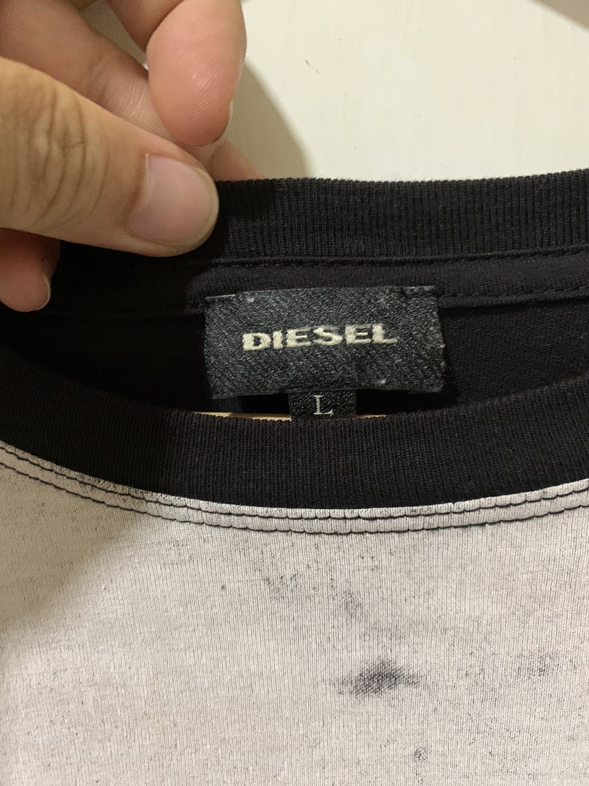 Diesel Vintage Y2K Diesel “78” Long Sleeve Only The Brave Size US L / EU 52-54 / 3 - 13 Thumbnail