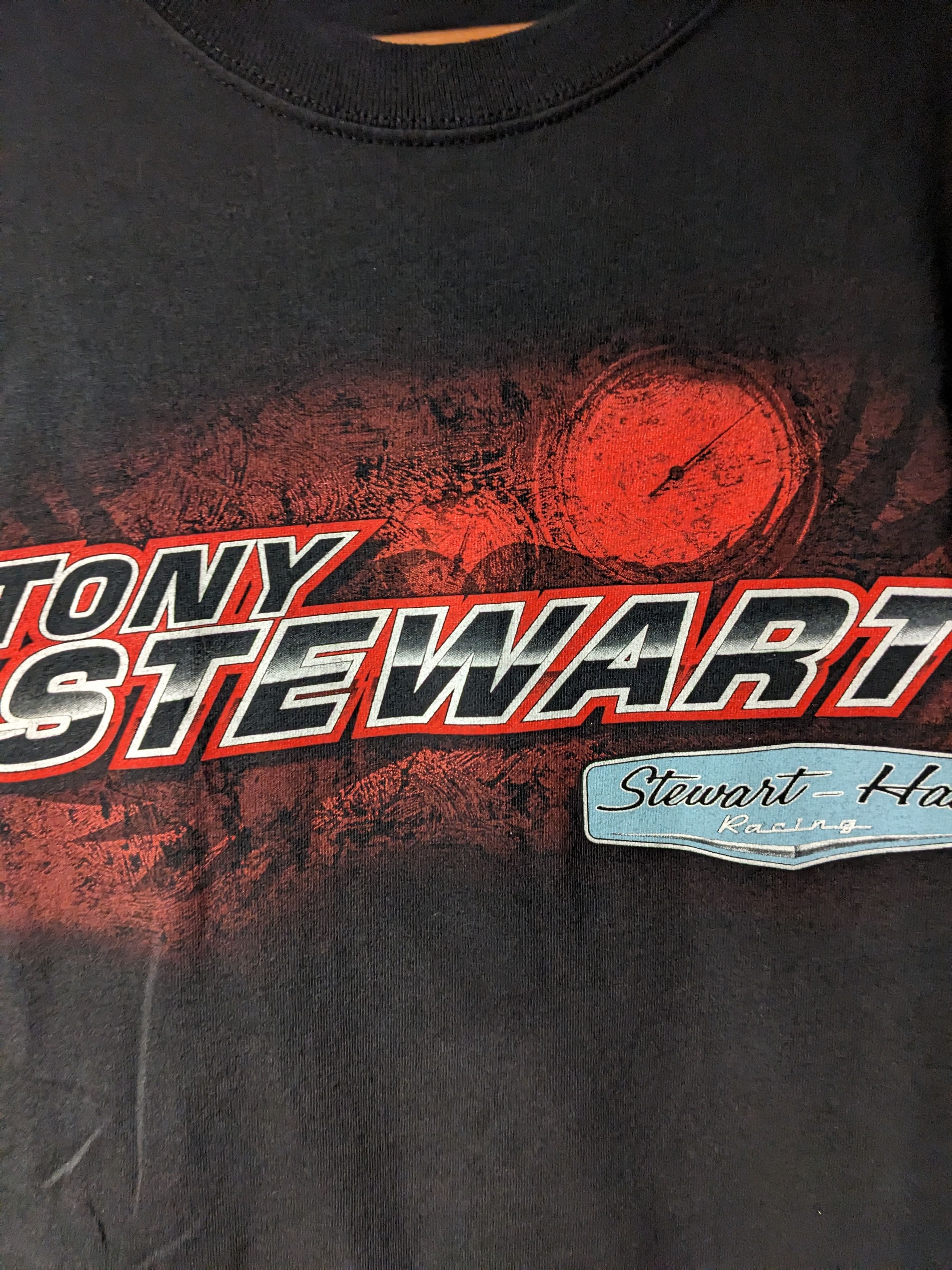 Chase Authentics × NASCAR × Vintage Vintage Y2K Tony Stewart Nascar Chase Authentic T-Shirt Size US XL / EU 56 / 4 - 4 Thumbnail
