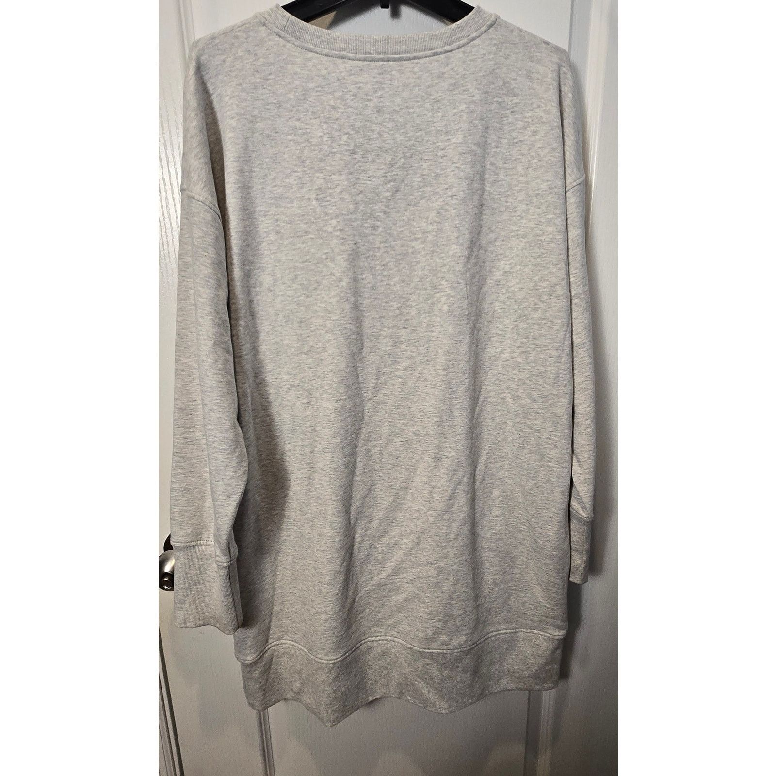 Eddie Bauer Eddie Bauer Camp Sweatshirt dress gray sz M fleece lined Size M / US 6-8 / IT 42-44 - 3 Thumbnail