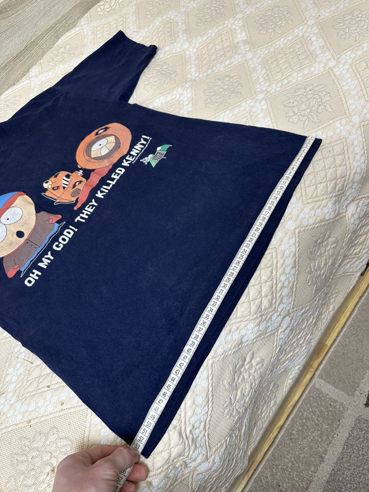 Cartoon Network 🔥 90s Vintage South Park 1998 They Killed Kenny T-Shirt Blue Size US L / EU 52-54 / 3 - 14 Thumbnail