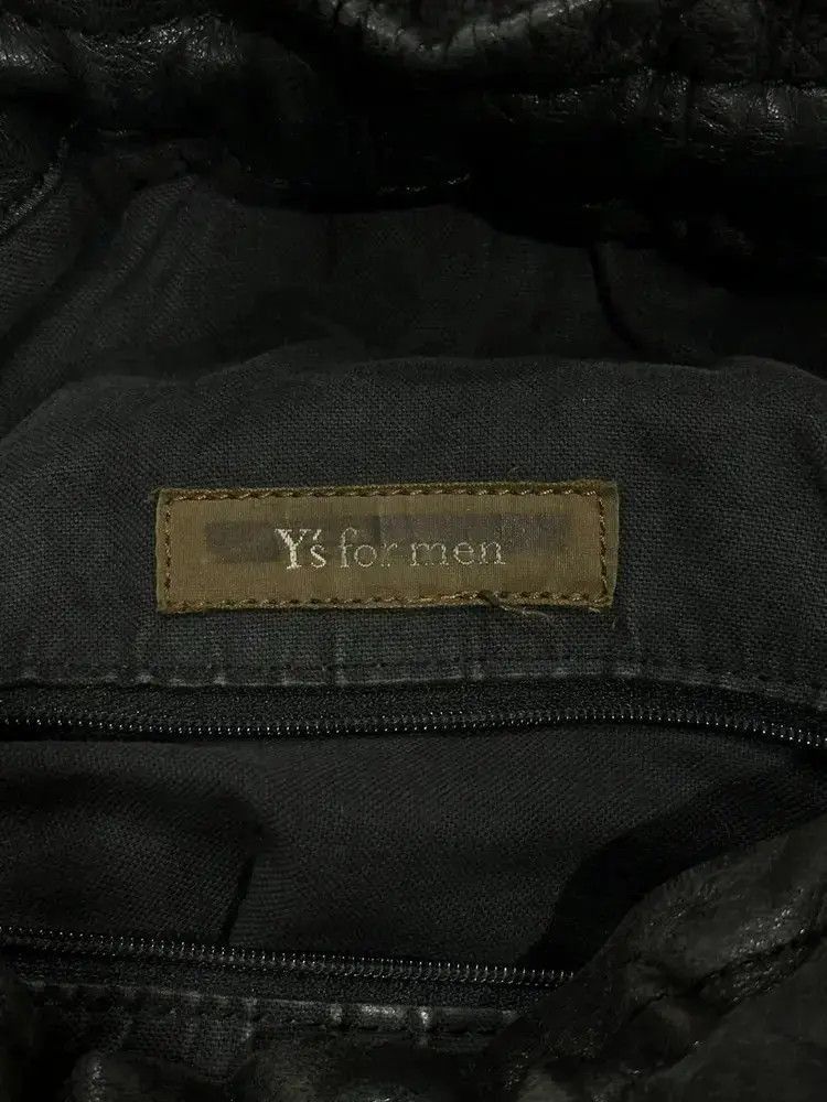Yohji Yamamoto Yohji Yamamoto Y's Leather Backpack-2505 Size ONE SIZE - 6 Thumbnail