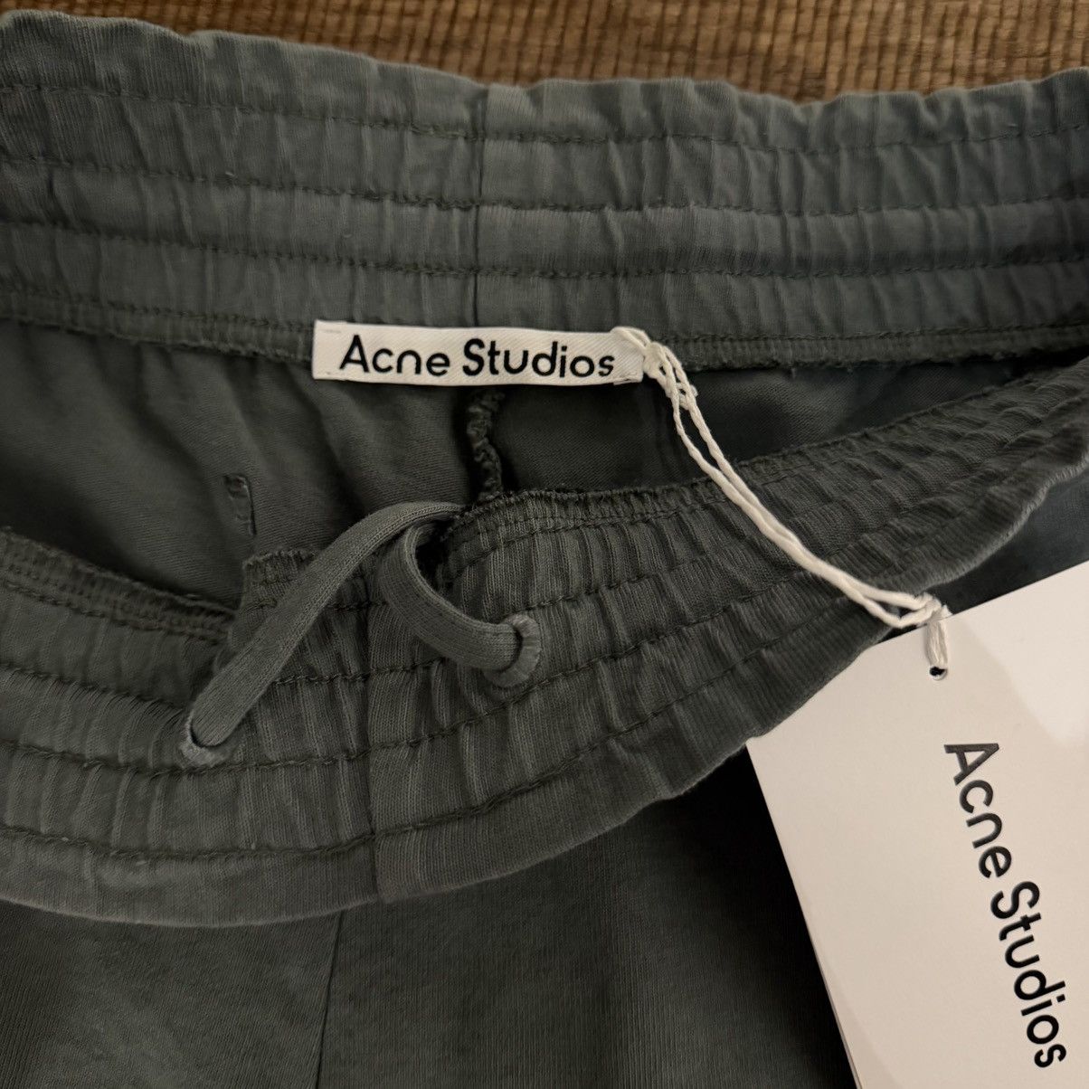 Acne Studios Acne Studios Exposed Seam Shorts Cedar Green Size US 30 / EU 46 - 6 Thumbnail