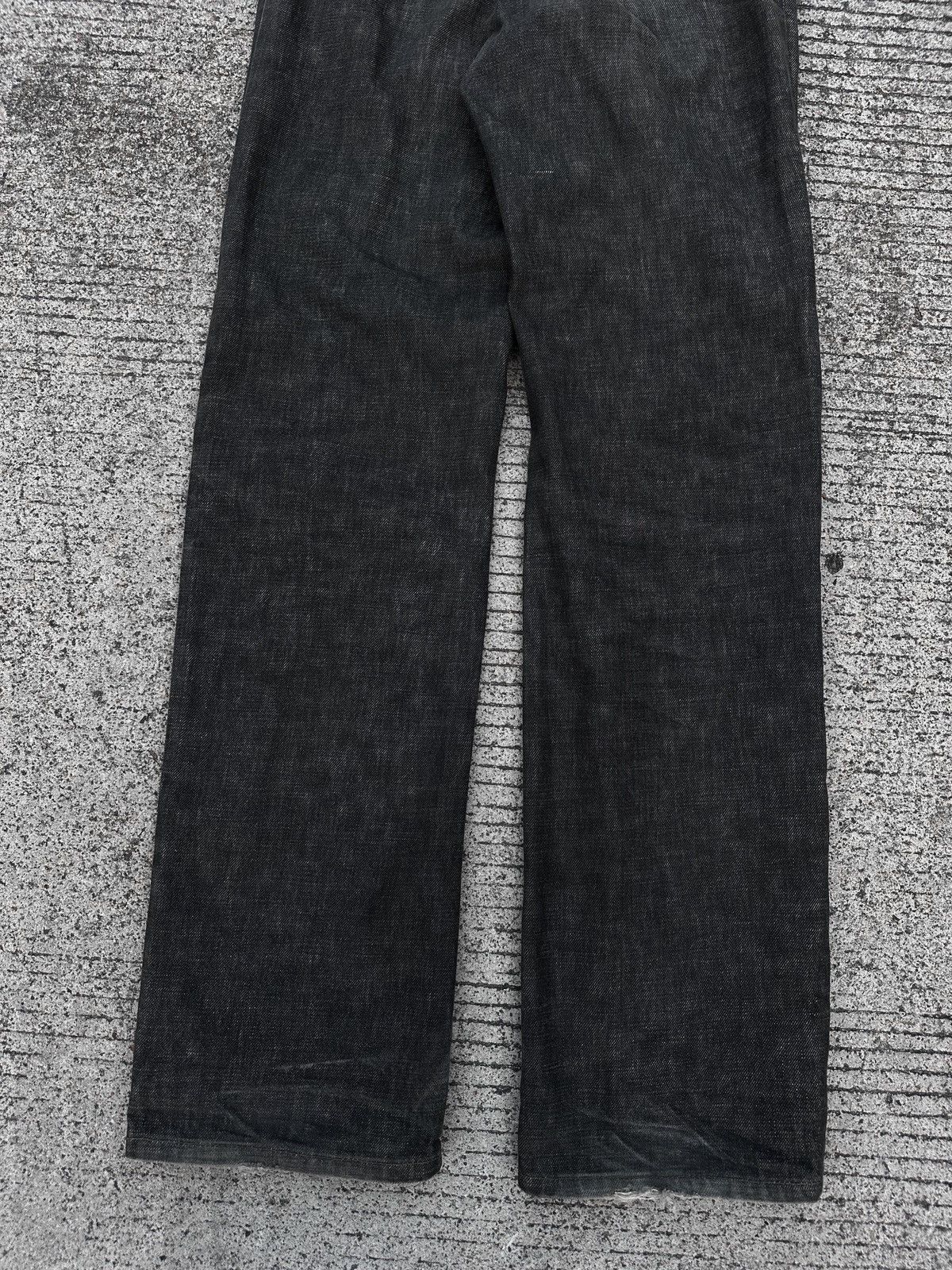 Helmut Lang Vintage Helmut Lang 1998 Dark Grey Boot Cut Denim Size US 29 - 12 Thumbnail