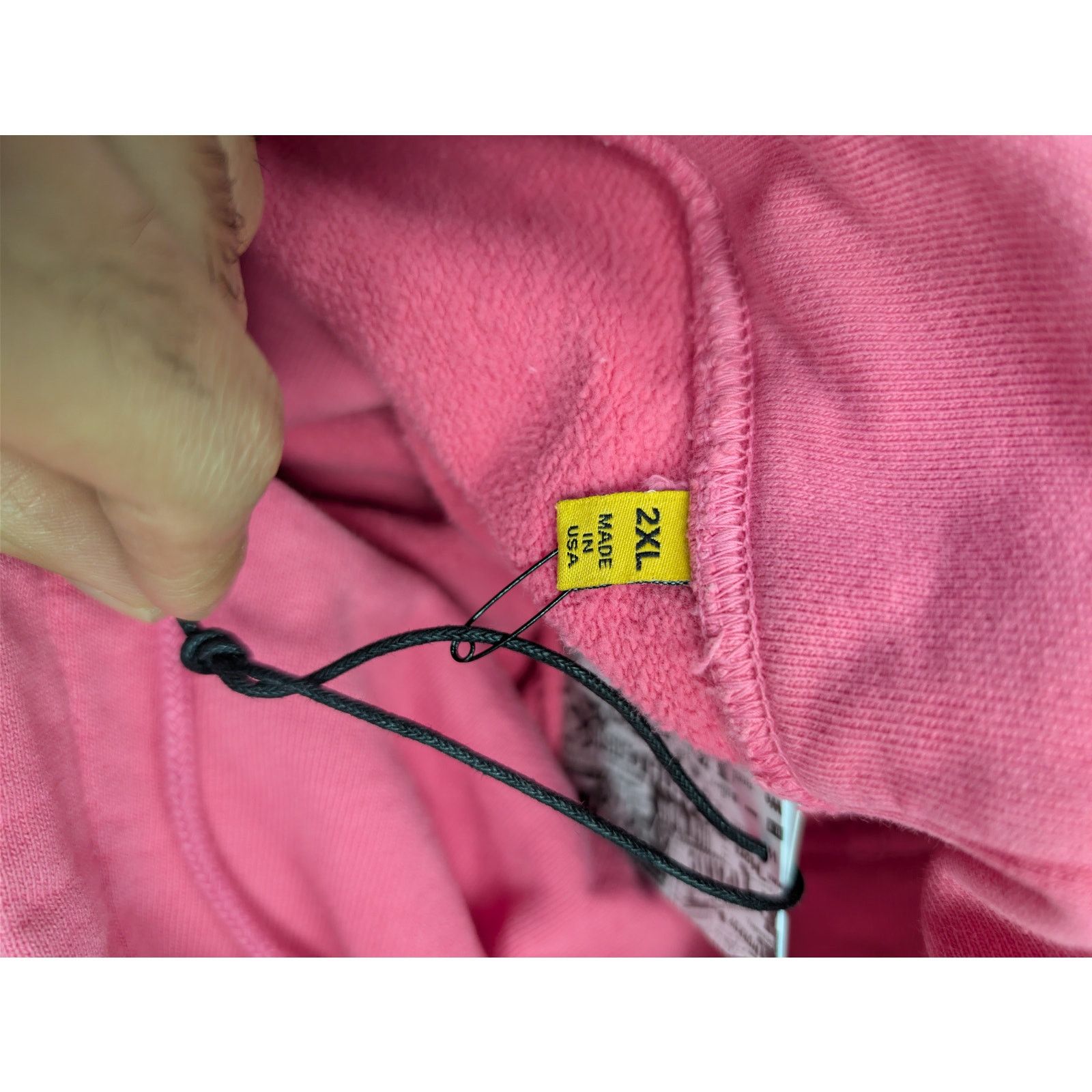 Gallery Dept. o1rshd1 Sweater Dept Logo Hoodie in Flo Pink Size US XXL / EU 58 / 5 - 19 Thumbnail