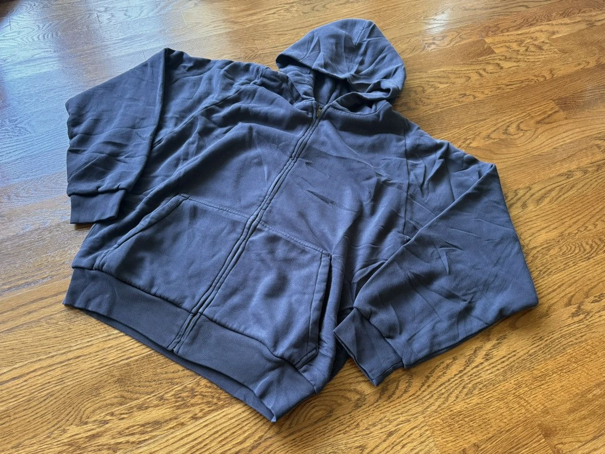 Yeezy XL Gap Yeezy Zipper Hoodie Navy Blue Kanye West Zip-Up Size US XL / EU 56 / 4 - 3 Thumbnail