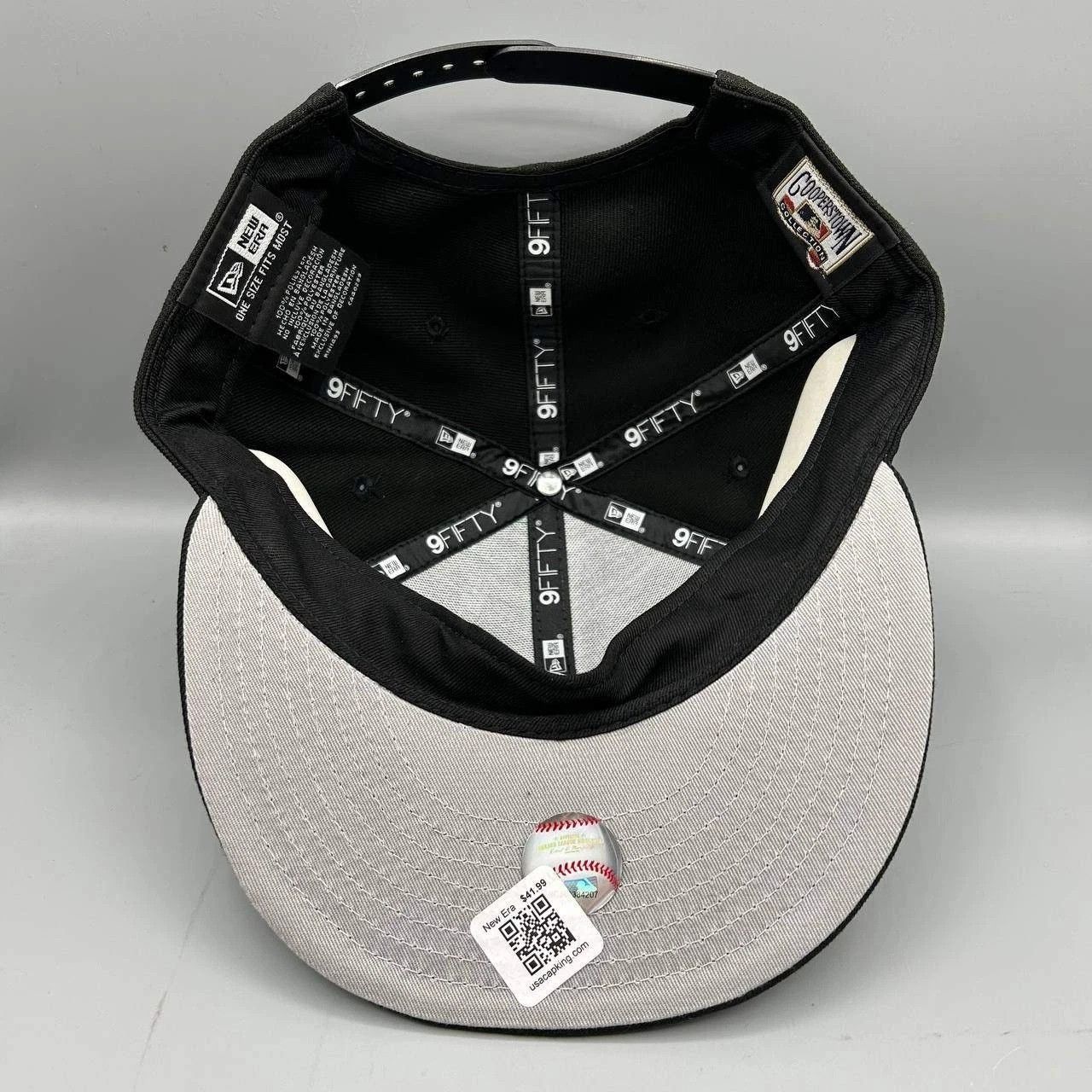 New Era Toronto Blue Jays Hat Men Black Gray Snap Back Cap Size ONE SIZE - 2 Thumbnail