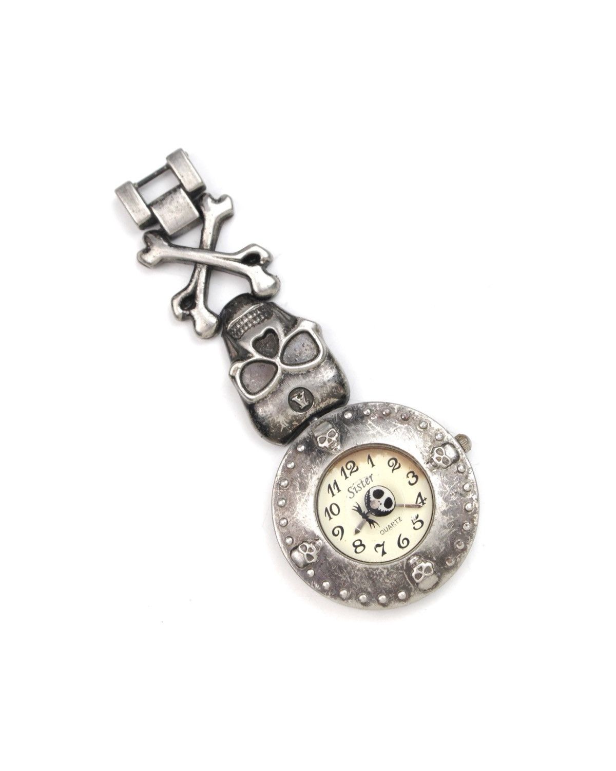 Hysteric Glamour 2000S SISTER JAPAN SKULL CHARM KEYCHAIN QUARTZ WATCH Size ONE SIZE - 2 Thumbnail