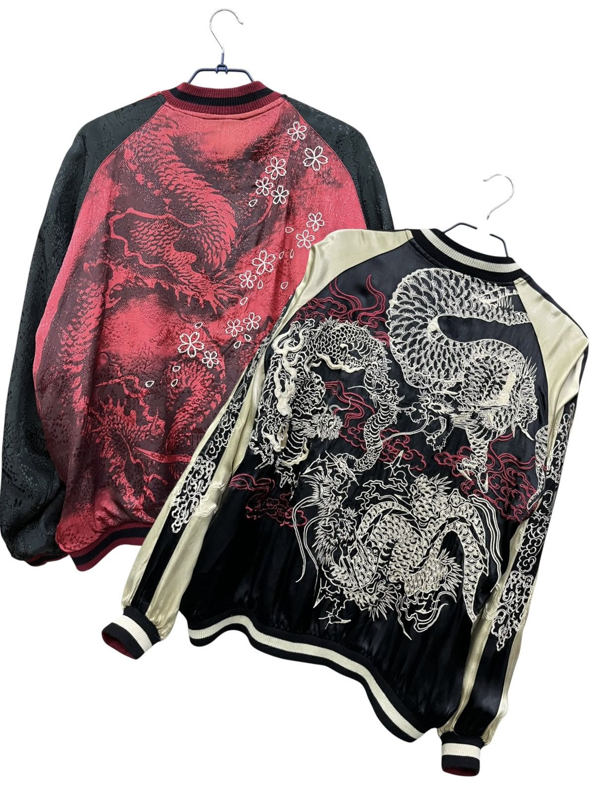 Dragonfly Reversible Sukajan Dragon Embroidery Jacket Size L Size US L / EU 52-54 / 3 - 5 Thumbnail