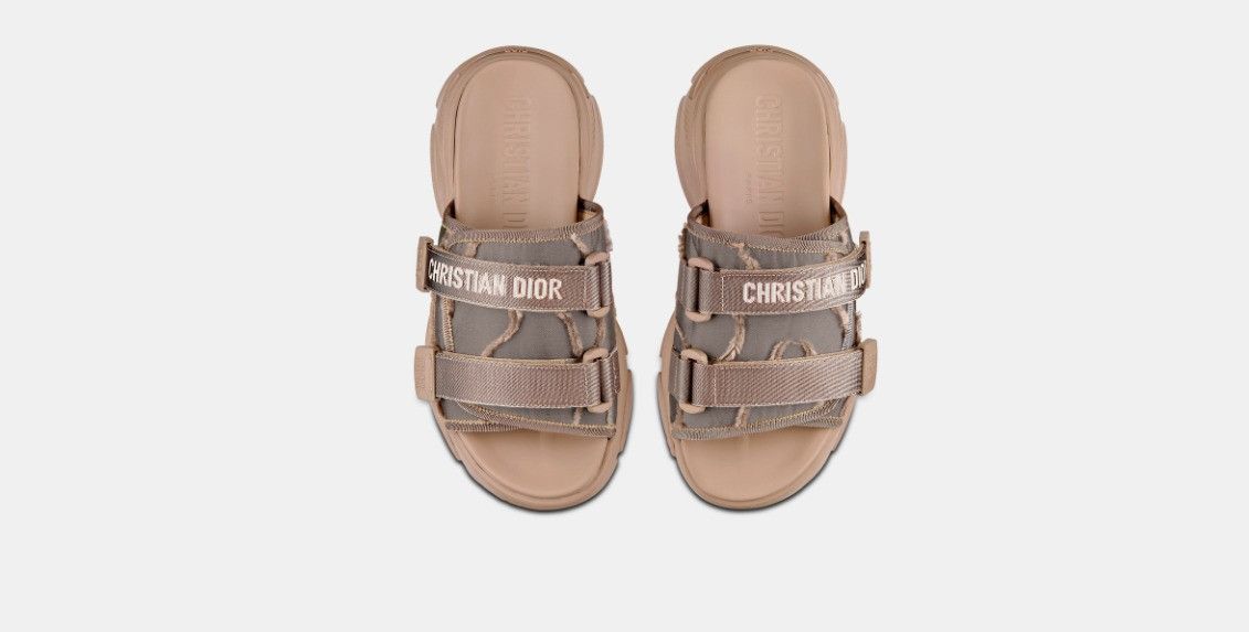 Dior o1w1db10924 D-Wander Slides in Nude Size US 6 / IT 36 - 4 Thumbnail