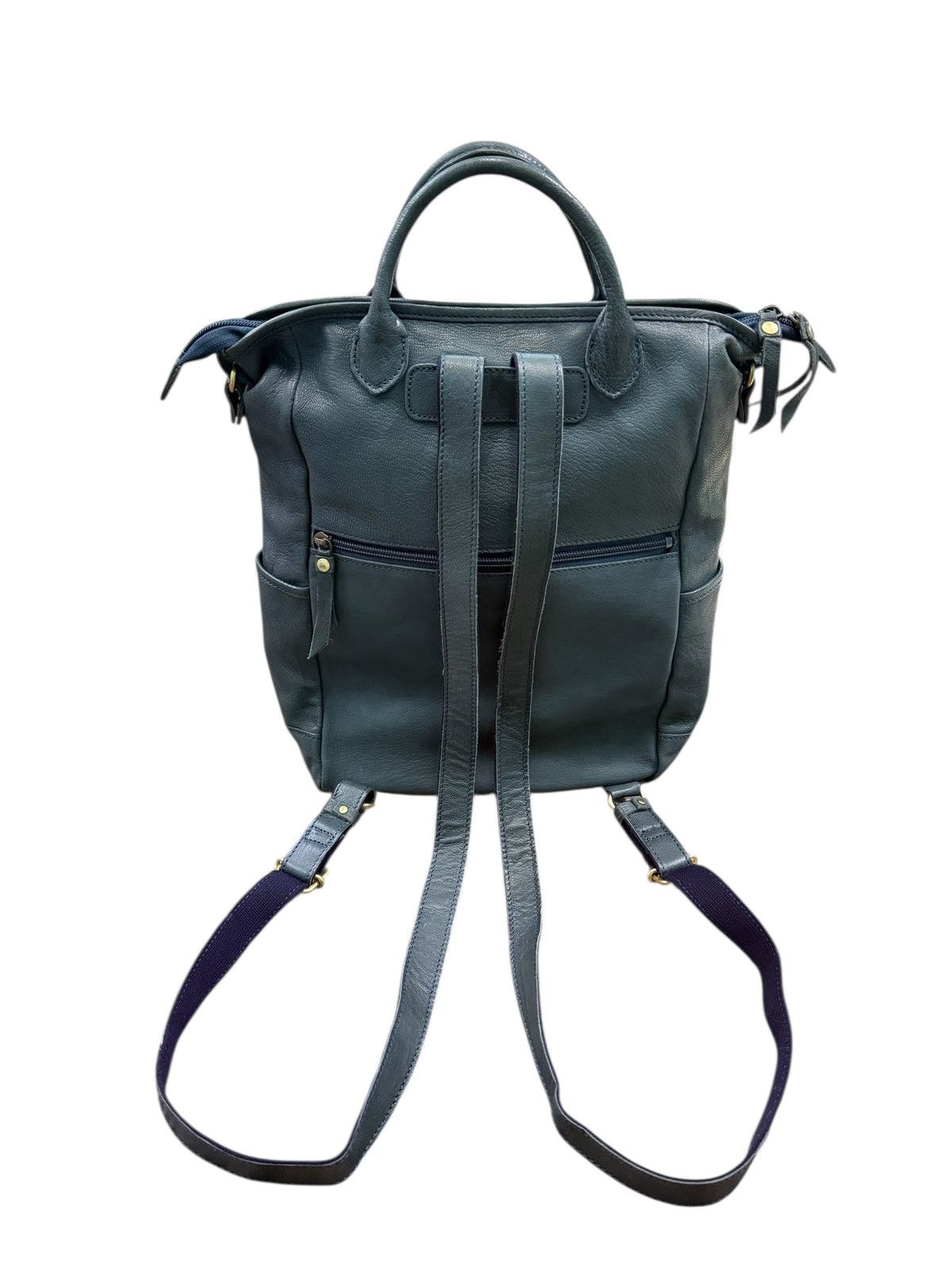 Japanese Brand KISSORA LEATHER BACKPACK Size ONE SIZE - 10 Thumbnail