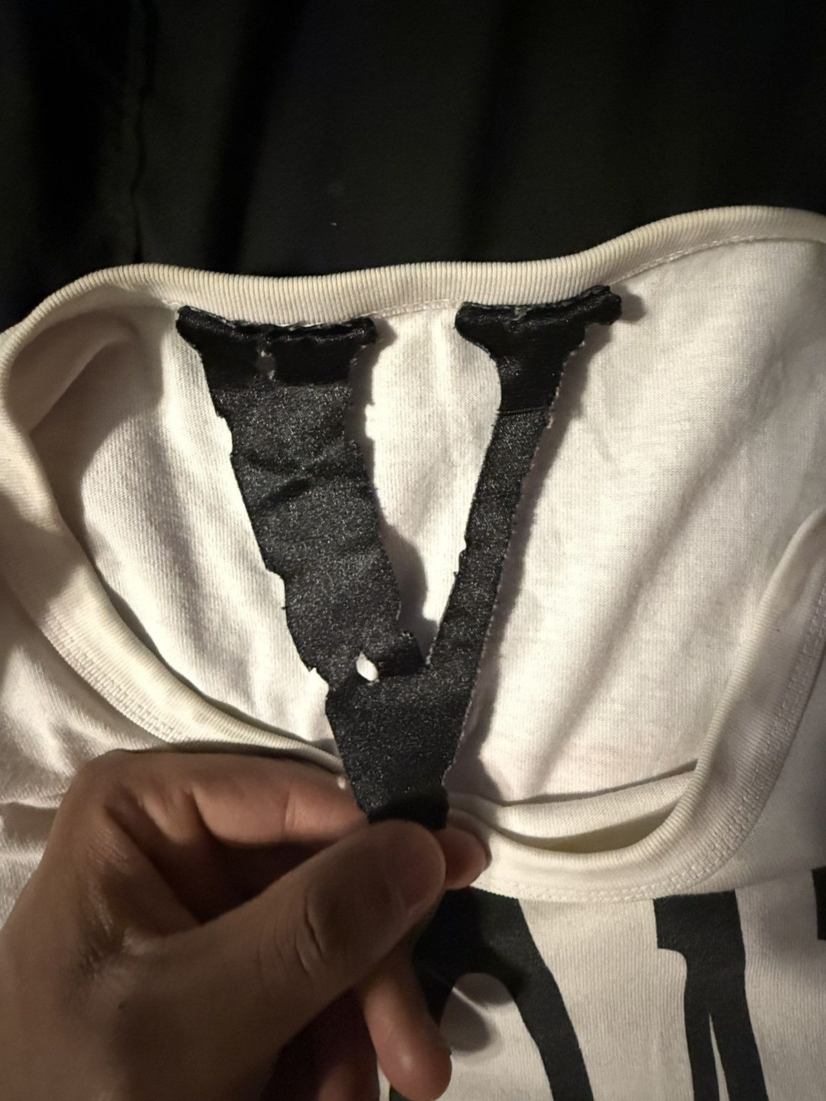 Palm Angels × Vlone Vlone x Palm Angles White Tee Size US L / EU 52-54 / 3 - 3 Thumbnail