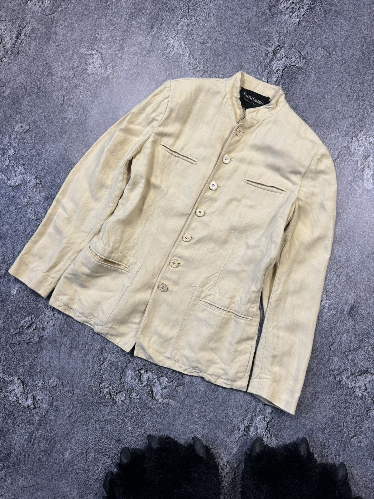 Polo Ralph Lauren Ralph Lauren Collection Black Label Classics Linen Jacket Size M / US 6-8 / IT 42-44 - 1 Thumbnail