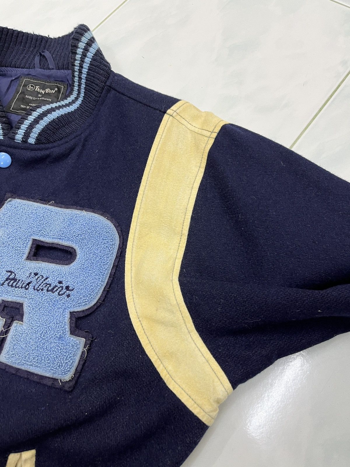 Vintage 🔥🔥🔥STEALS TROY BROS SAINTPAUL’S UNIVERSITY VARSITY JACKET Size US M / EU 48-50 / 2 - 13 Thumbnail