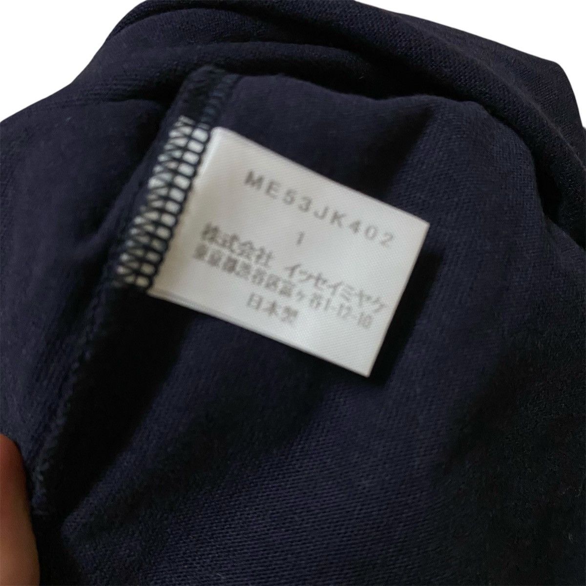 Designer × Issey Miyake × Japanese Brand Issey Miyake Long Sleeve Plain Tee Size US S / EU 44-46 / 1 - 6 Thumbnail
