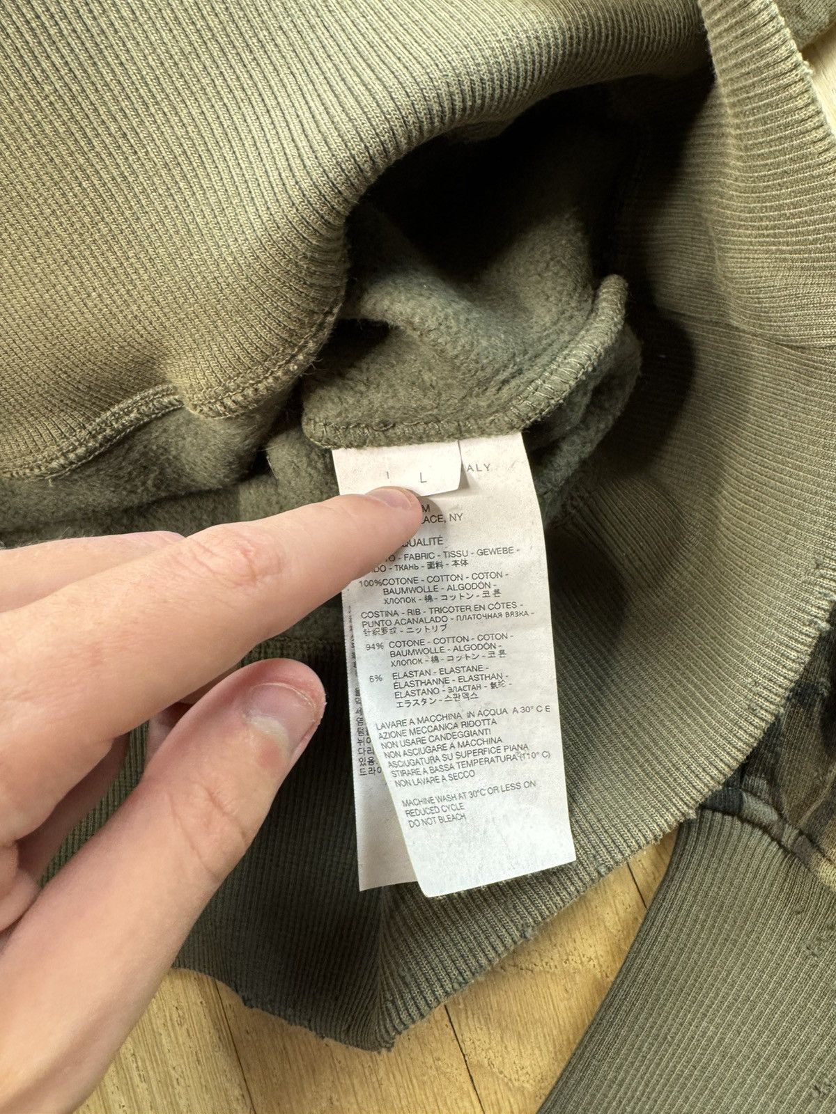 1017 ALYX 9SM 1017 ALYX 9SM REAL TREE CAMO DISTRESSED HOODIE FW23 Size US L / EU 52-54 / 3 - 8 Thumbnail