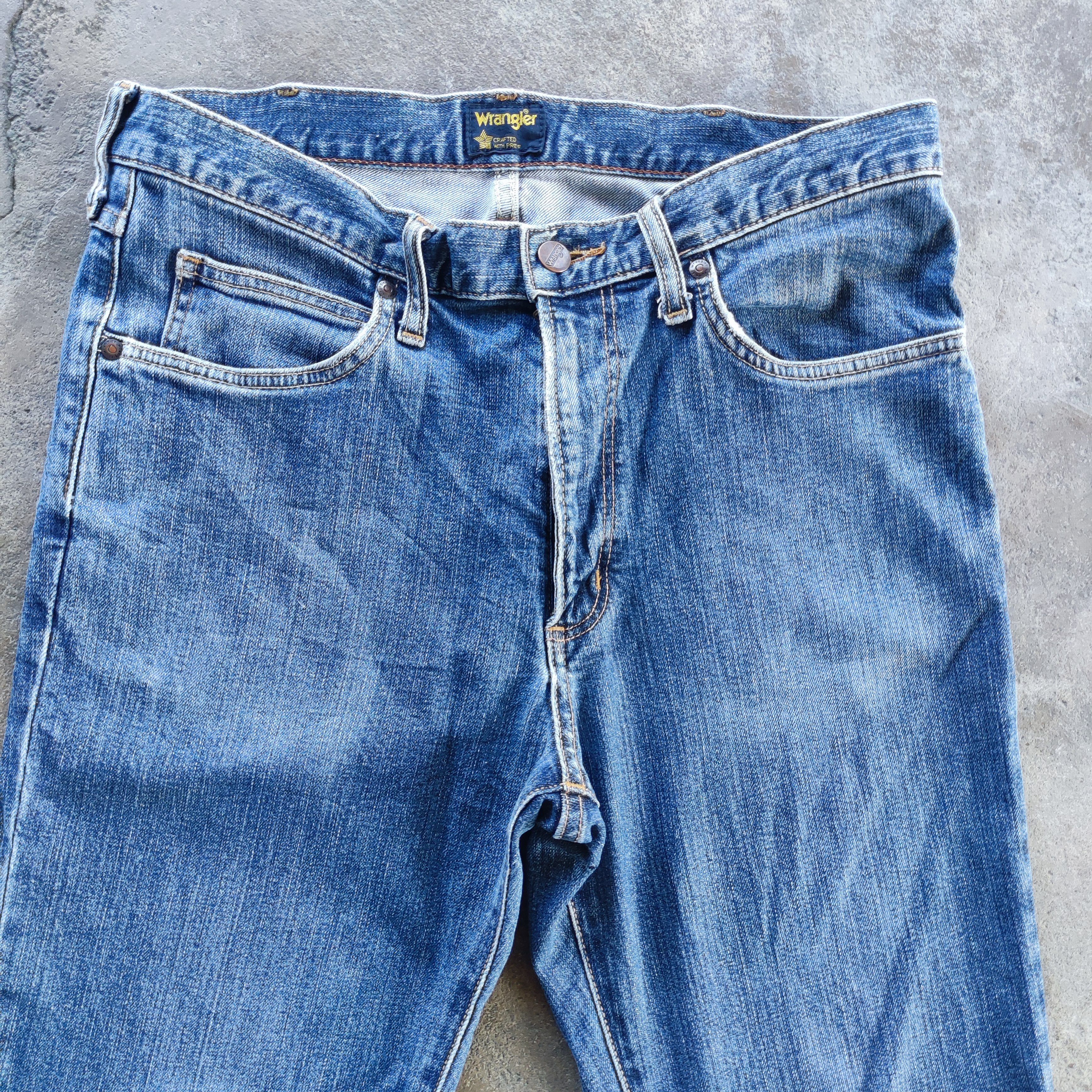 Wrangler Vintage Wrangler Brand Jeans Ripped Faded pants Size US 33 - 2 Thumbnail