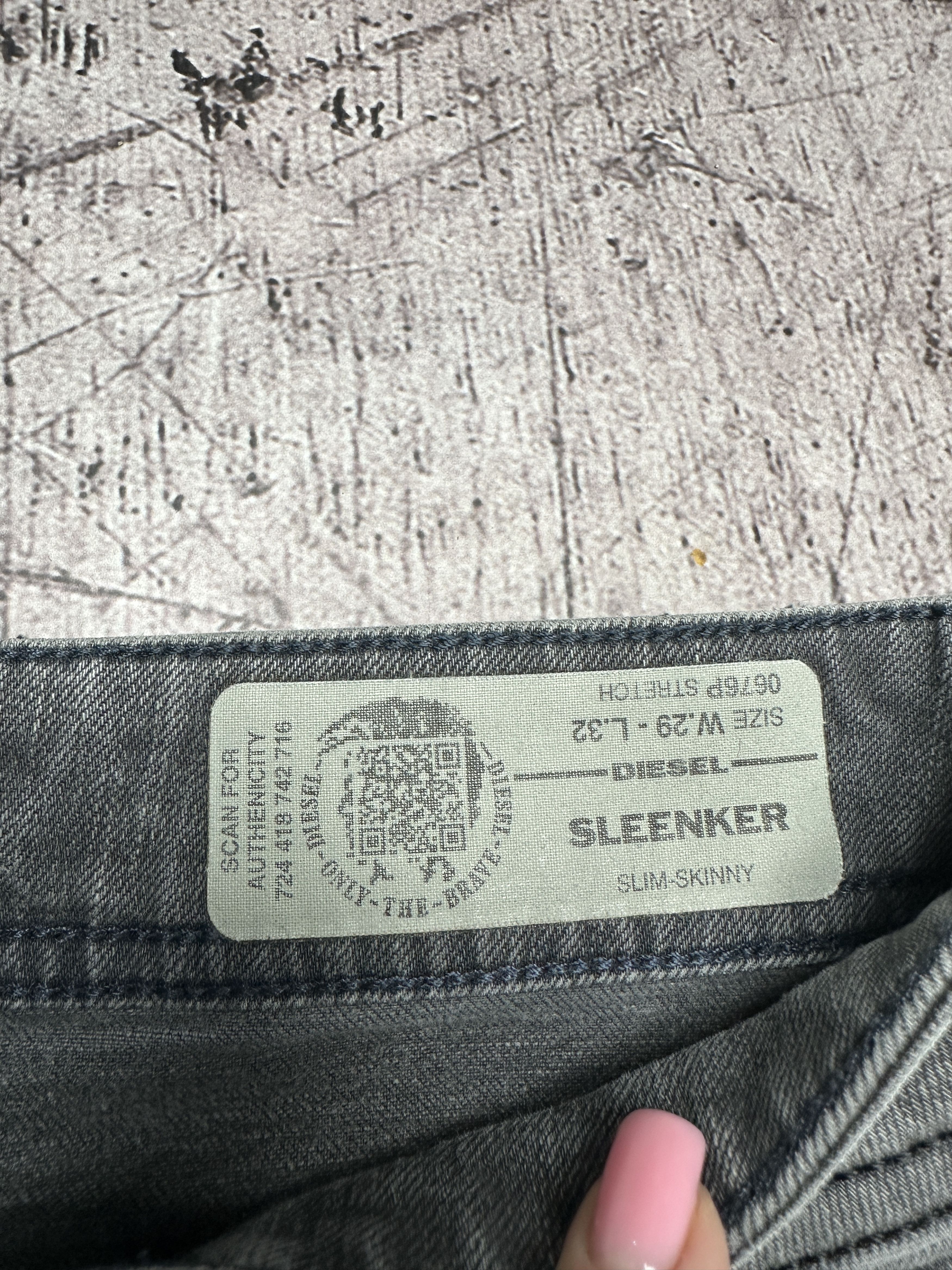 Diesel Diesel Sleenker Mens Denim Pants Jeans Size US 29 - 3 Thumbnail