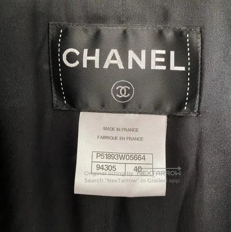 Chanel Chanel Black Wool Cardigan for Women . Size M / US 6-8 / IT 42-44 - 8 Thumbnail