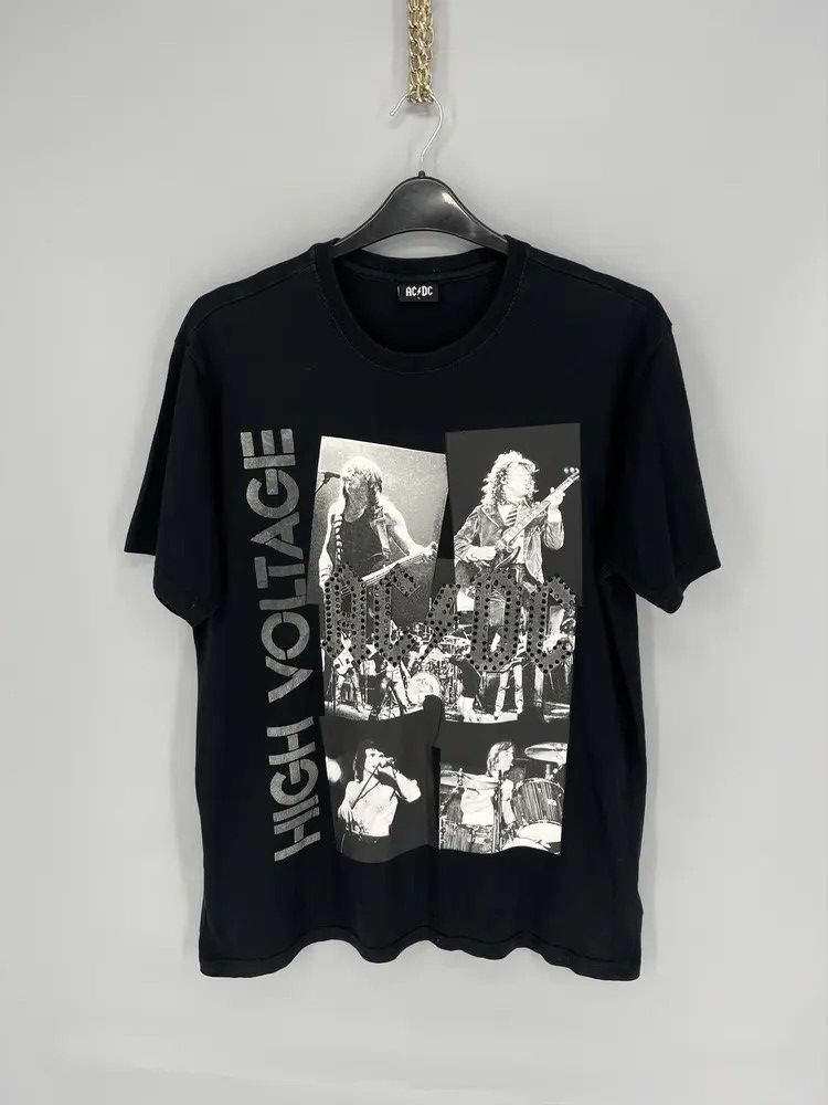 Vintage VINTAGE Y2K ACDC TEE SHIRT BAND TEE Size US L / EU 52-54 / 3 - 1 Thumbnail