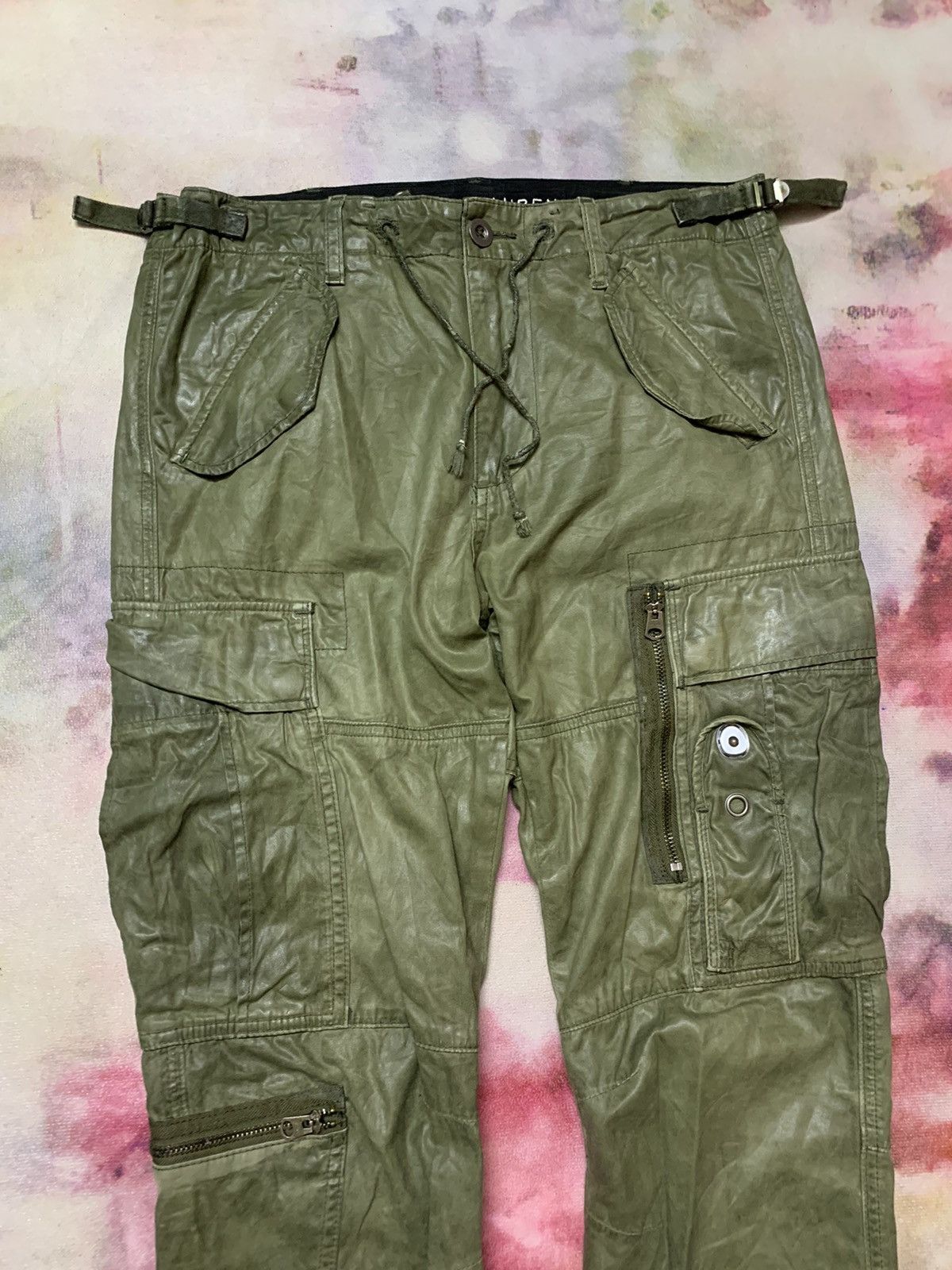 Polo Ralph Lauren Ralph Lauren Coated Parachute Pants Size US 31 - 3 Thumbnail