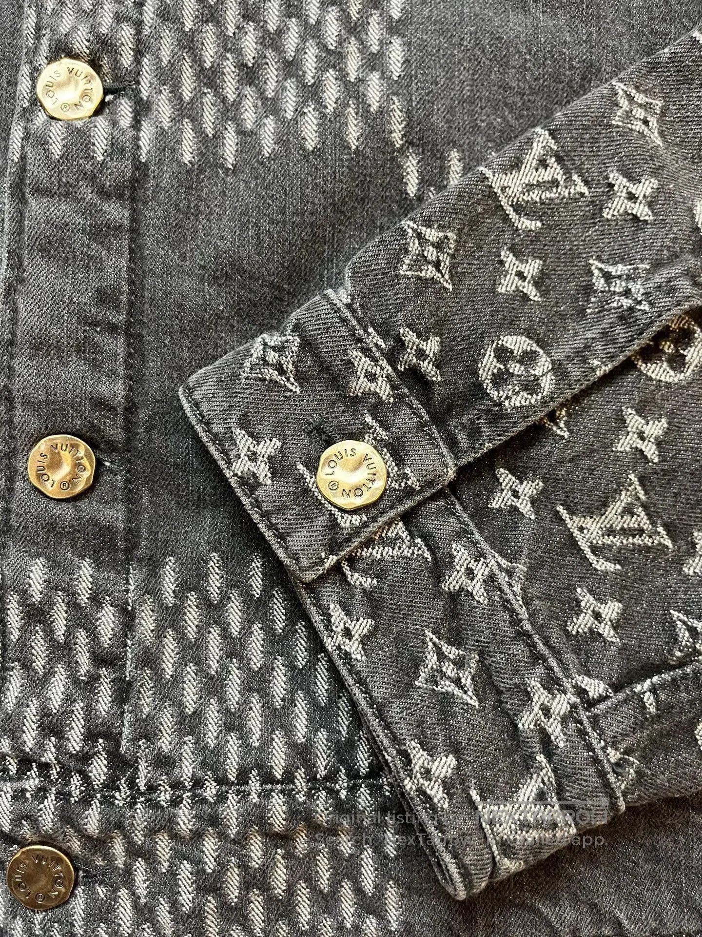 Louis Vuitton louis vuitton black denim jacket. Size US XXL / EU 58 / 5 - 4 Thumbnail