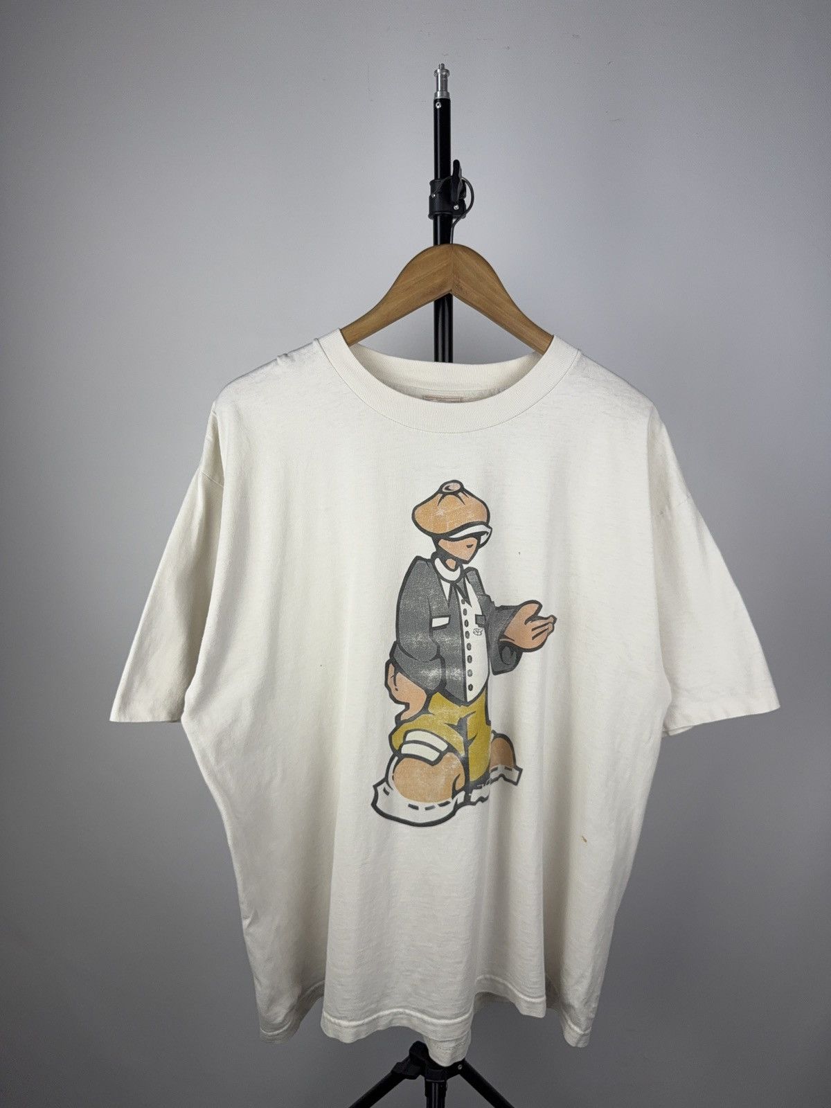 JNCO Crazy Vintage Retro Big Logo SK8 90s Jnco STYLE tee shirt Size US XL / EU 56 / 4 - 1 Thumbnail