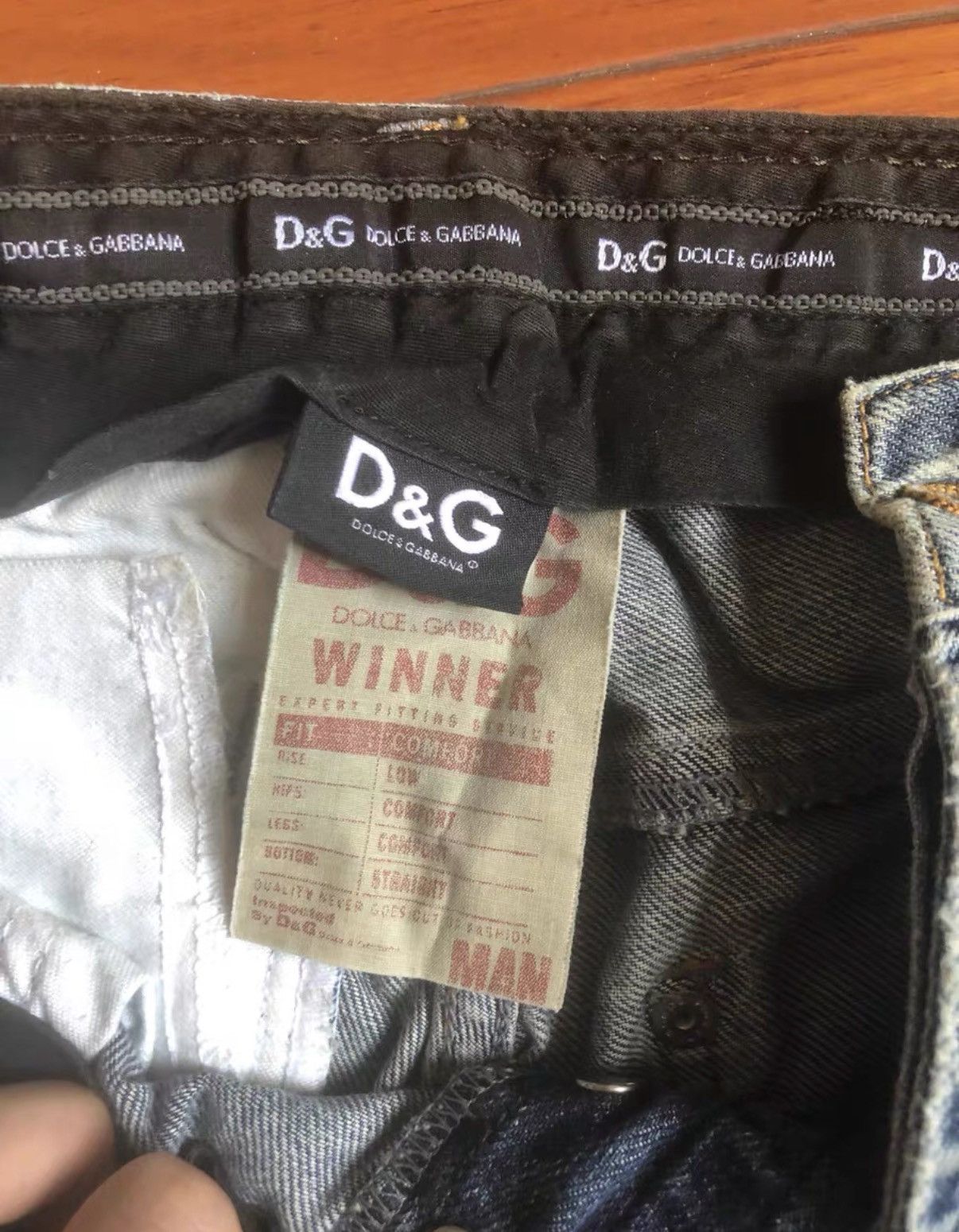 Dolce & Gabbana Dolce&Gabbana Distressed Straight-Leg Jeans J16 Size US 28 / EU 44 - 3 Thumbnail
