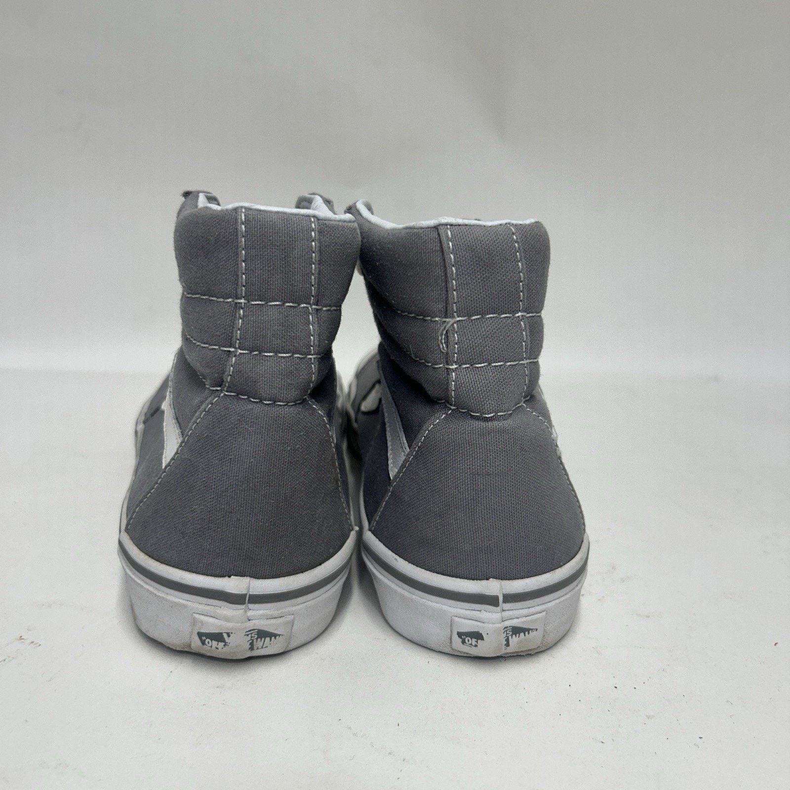 Vans Vans Sk8-Hi Old School High-Top Canvas “Grey White” Size US 10 / EU 43 - 5 Thumbnail