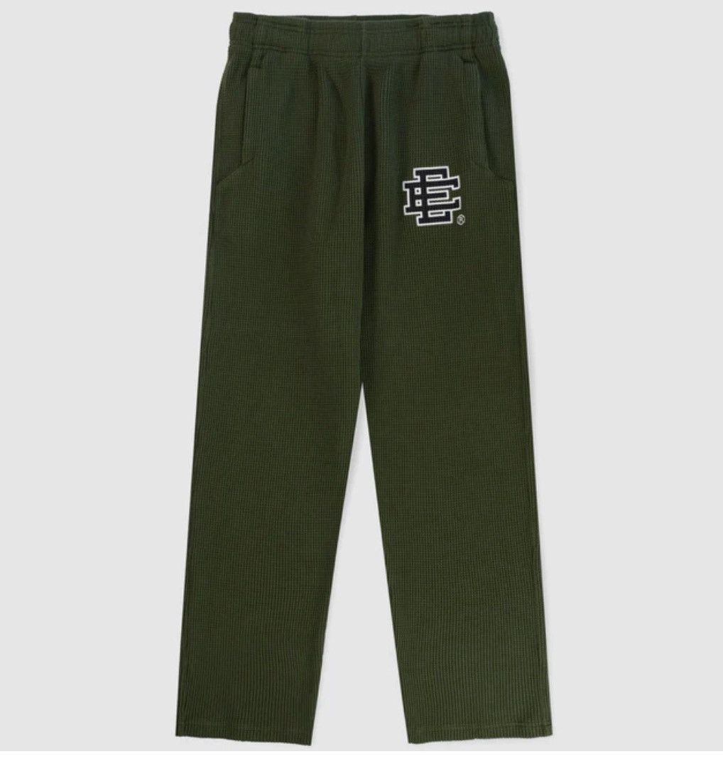 Eric Emanuel Eric Emanuel EE green w black Thermal Pants medium Size US 30 / EU 46 - 1 Thumbnail