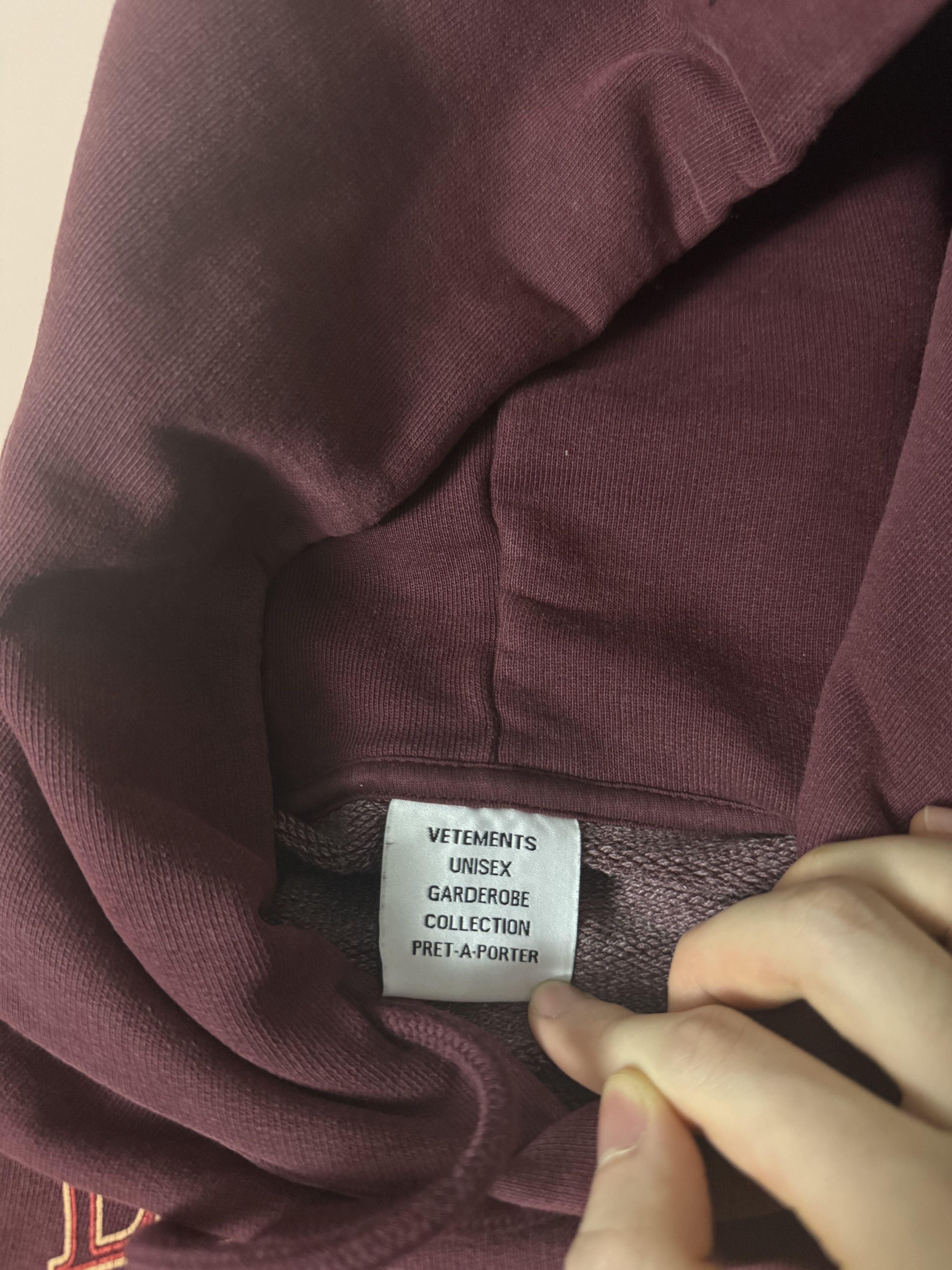 Vetements Vetements Red Royal Hoodie Size US M / EU 48-50 / 2 - 10 Thumbnail