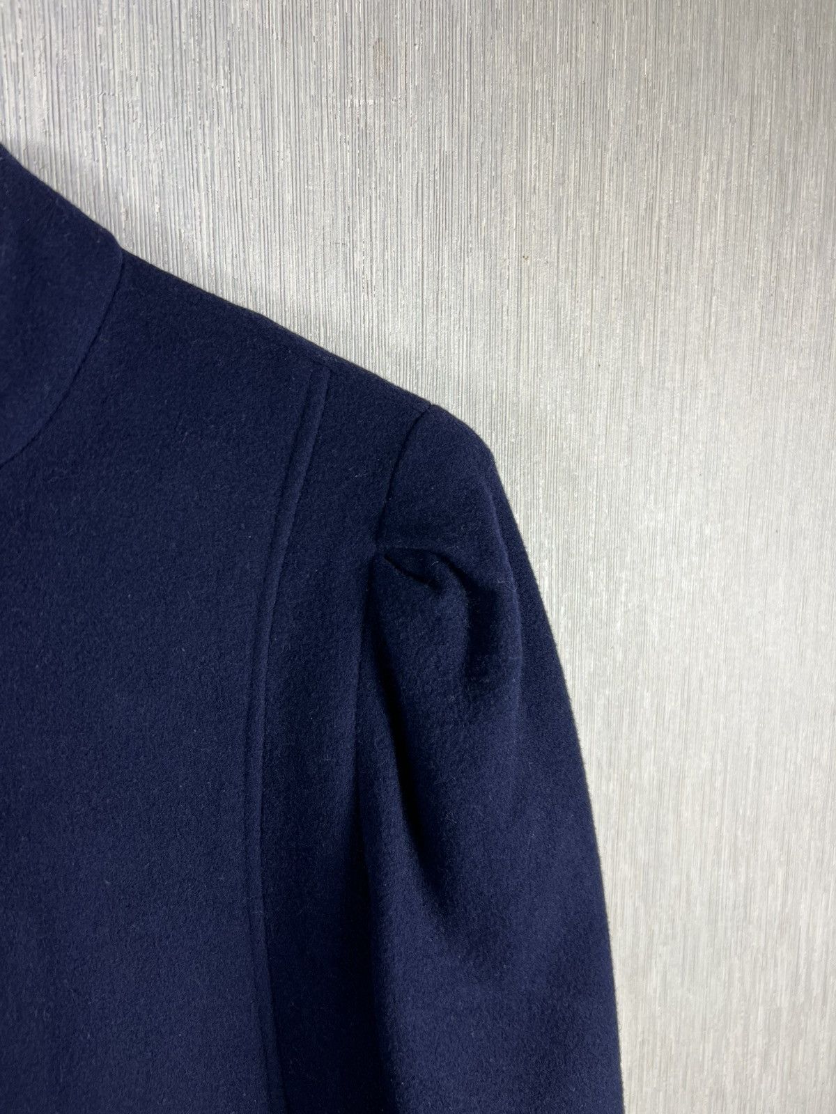 Carven Vintage Carven pour ADP France wool navy archive long coat Size S / US 4 / IT 40 - 8 Thumbnail