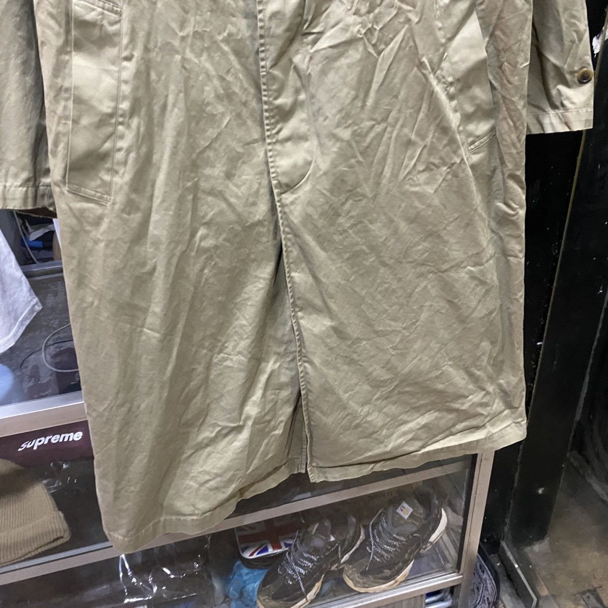 Yohji Yamamoto Vintage 80s Yohji Yamamoto Homme Impermeable Car Coat Size US XL / EU 56 / 4 - 6 Thumbnail