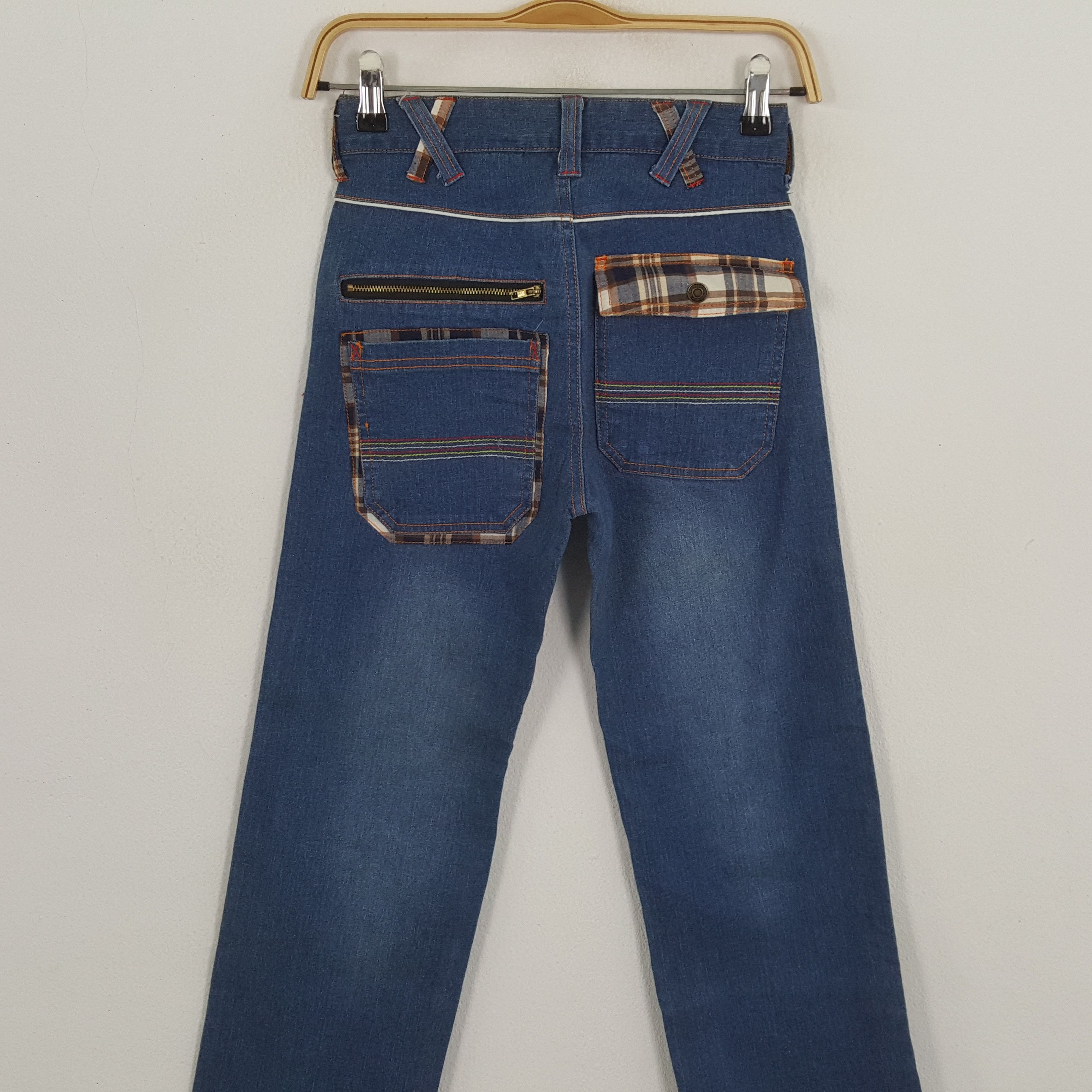 Vintage Vintage SKULLS XYZ Japanese Brand Style Jeans Size US 26 / EU 42 - 5 Thumbnail