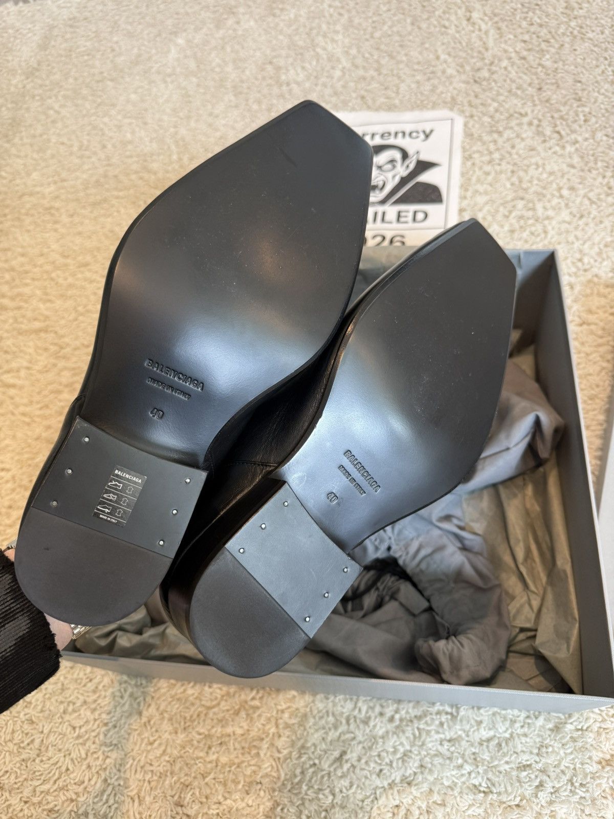Balenciaga Balenciaga Romeo Mule Size US 7 / EU 40 - 11 Thumbnail