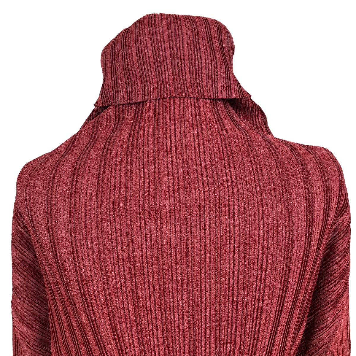 Issey Miyake Vintage Pleats Please Issey Miyake Turtleneck Pleated Top Size S / US 4 / IT 40 - 14 Thumbnail