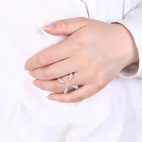 Jewelry Skull Style Adjustable Ring Size ONE SIZE - 2 Thumbnail